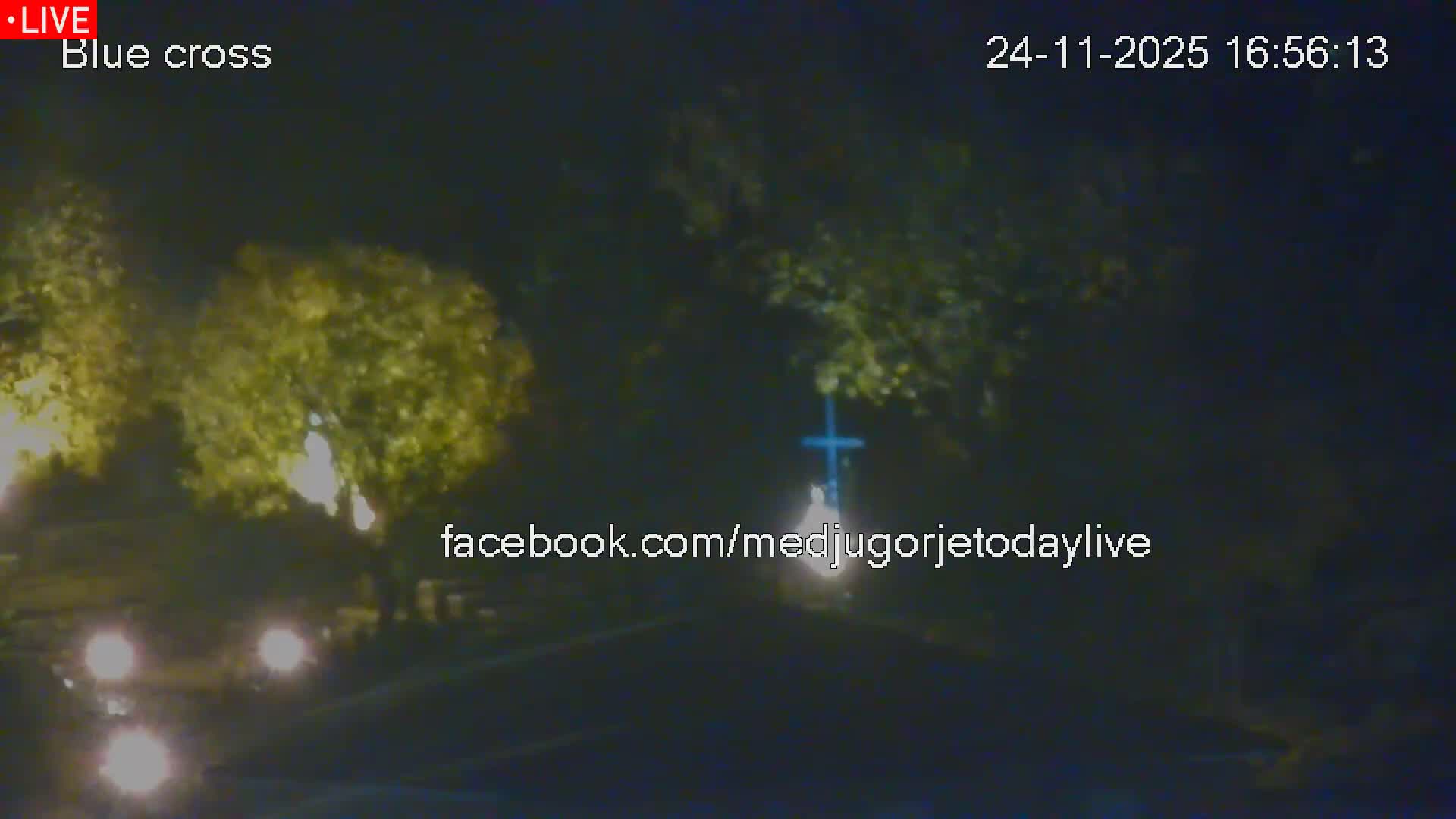 Medugorje, The Blue Cross Live Cam - Bijakovici, Citluk, Herzegovina-Neretva, Federation of Bosnia and Herzegovina, Bosnia and Herzegovina