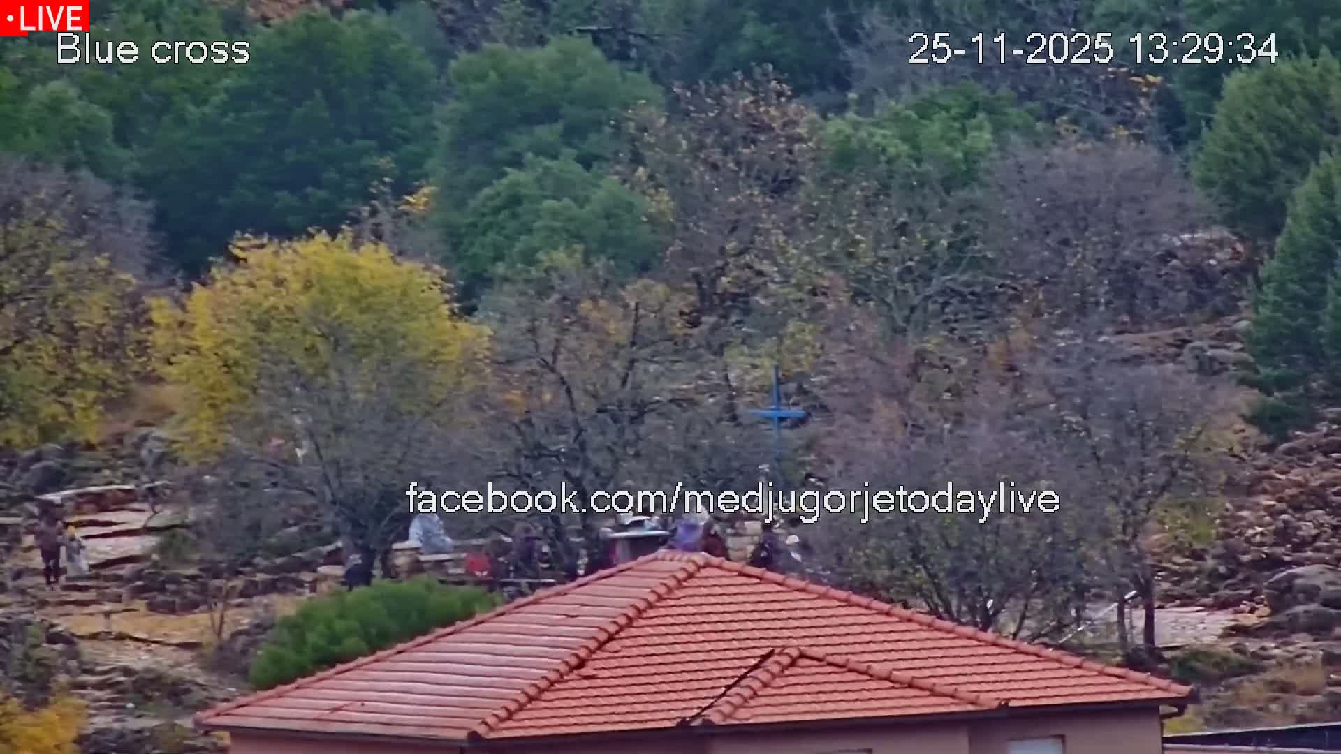 Medugorje, The Blue Cross Live Cam - Bijakovici, Citluk, Herzegovina-Neretva, Federation of Bosnia and Herzegovina, Bosnia and Herzegovina