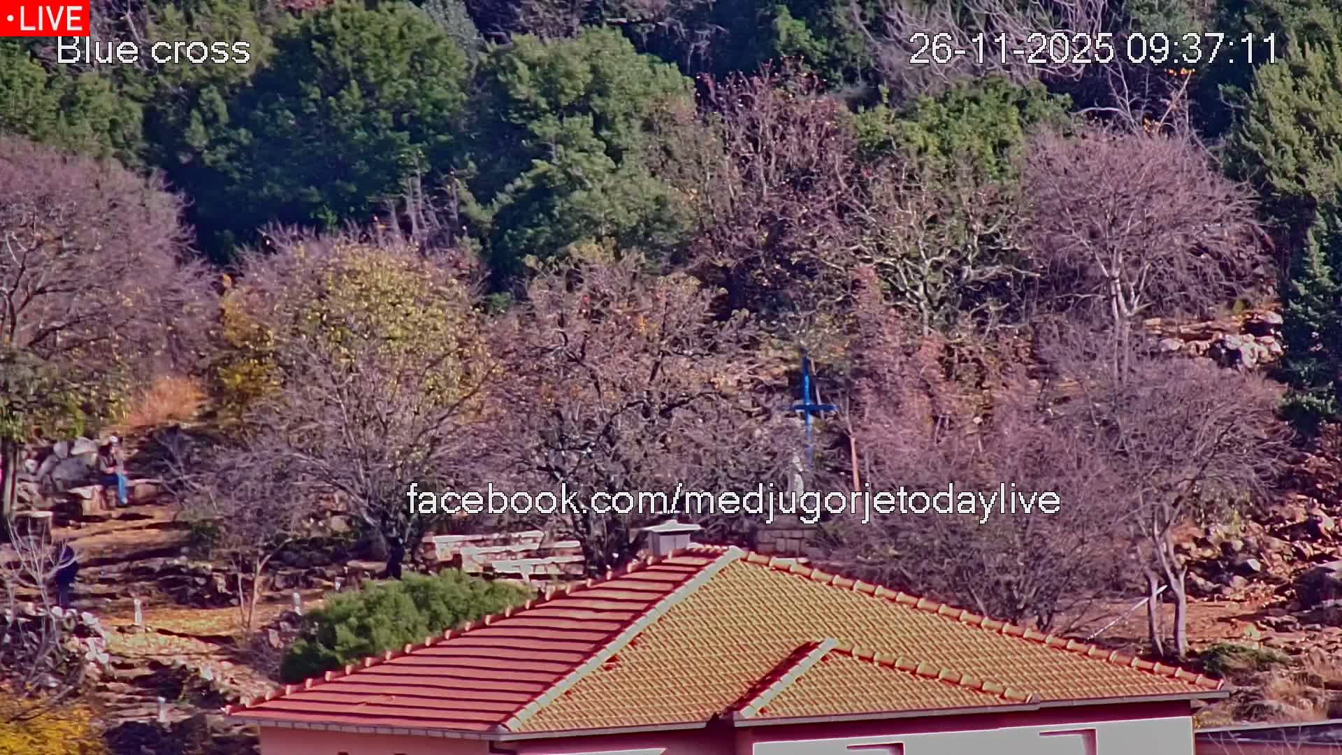 Medugorje, The Blue Cross Live Cam - Bijakovici, Citluk, Herzegovina-Neretva, Federation of Bosnia and Herzegovina, Bosnia and Herzegovina