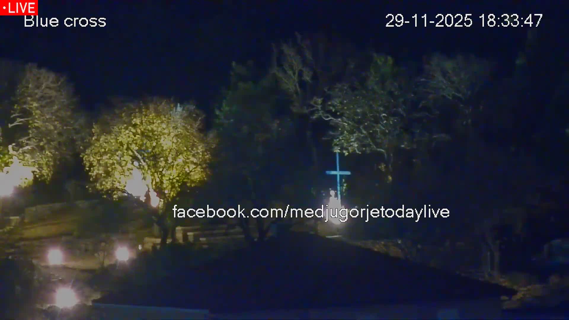 Medugorje, The Blue Cross Live Cam - Bijakovici, Citluk, Herzegovina-Neretva, Federation of Bosnia and Herzegovina, Bosnia and Herzegovina
