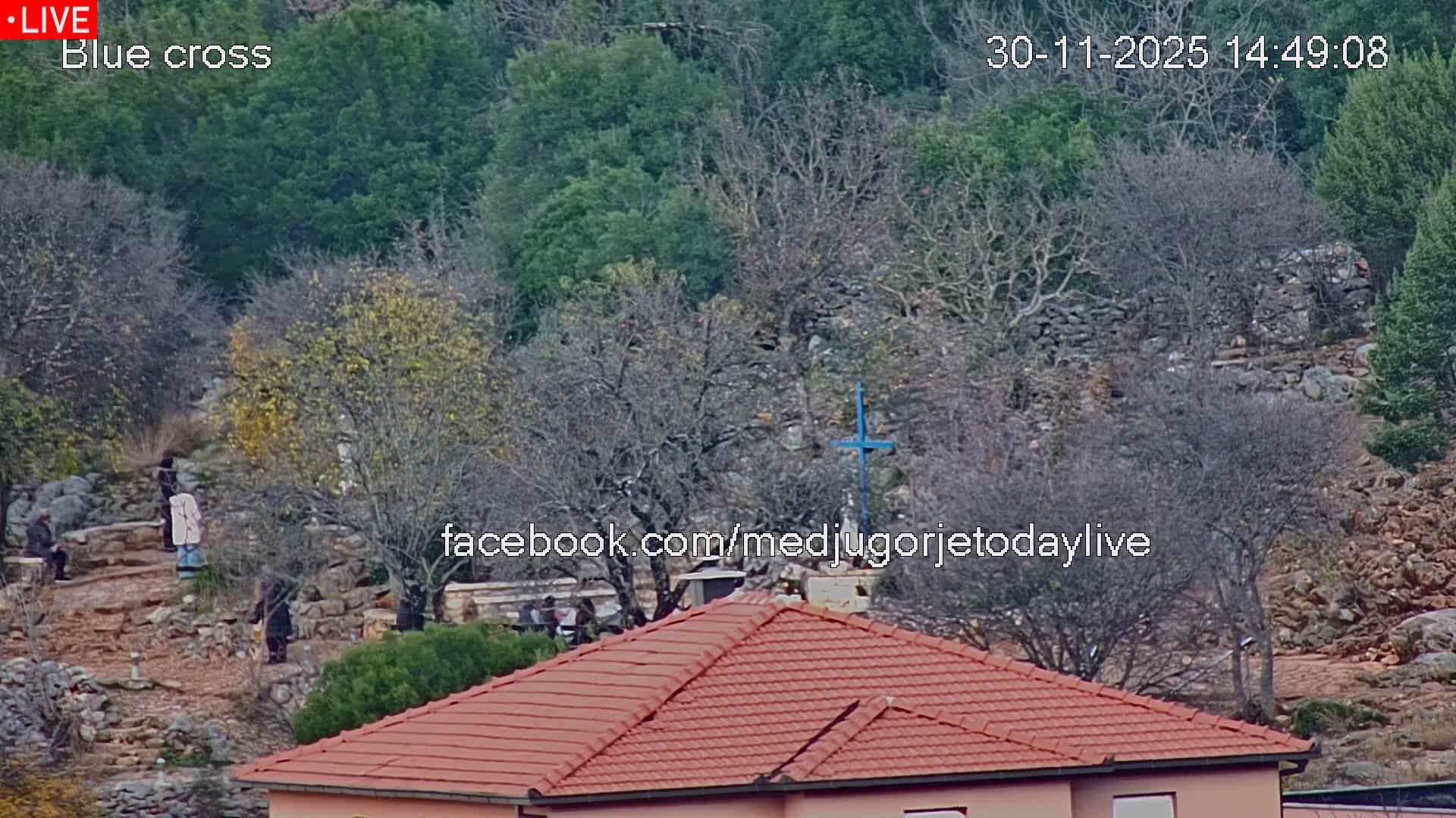Medugorje, The Blue Cross Live Cam - Bijakovici, Citluk, Herzegovina-Neretva, Federation of Bosnia and Herzegovina, Bosnia and Herzegovina