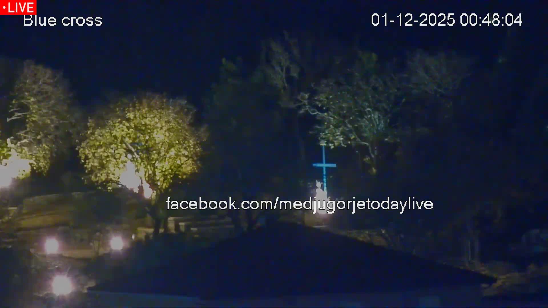 Medugorje, The Blue Cross Live Cam - Bijakovici, Citluk, Herzegovina-Neretva, Federation of Bosnia and Herzegovina, Bosnia and Herzegovina