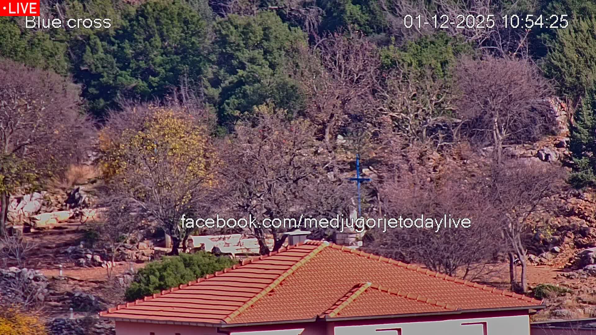 Medugorje, The Blue Cross Live Cam - Bijakovici, Citluk, Herzegovina-Neretva, Federation of Bosnia and Herzegovina, Bosnia and Herzegovina