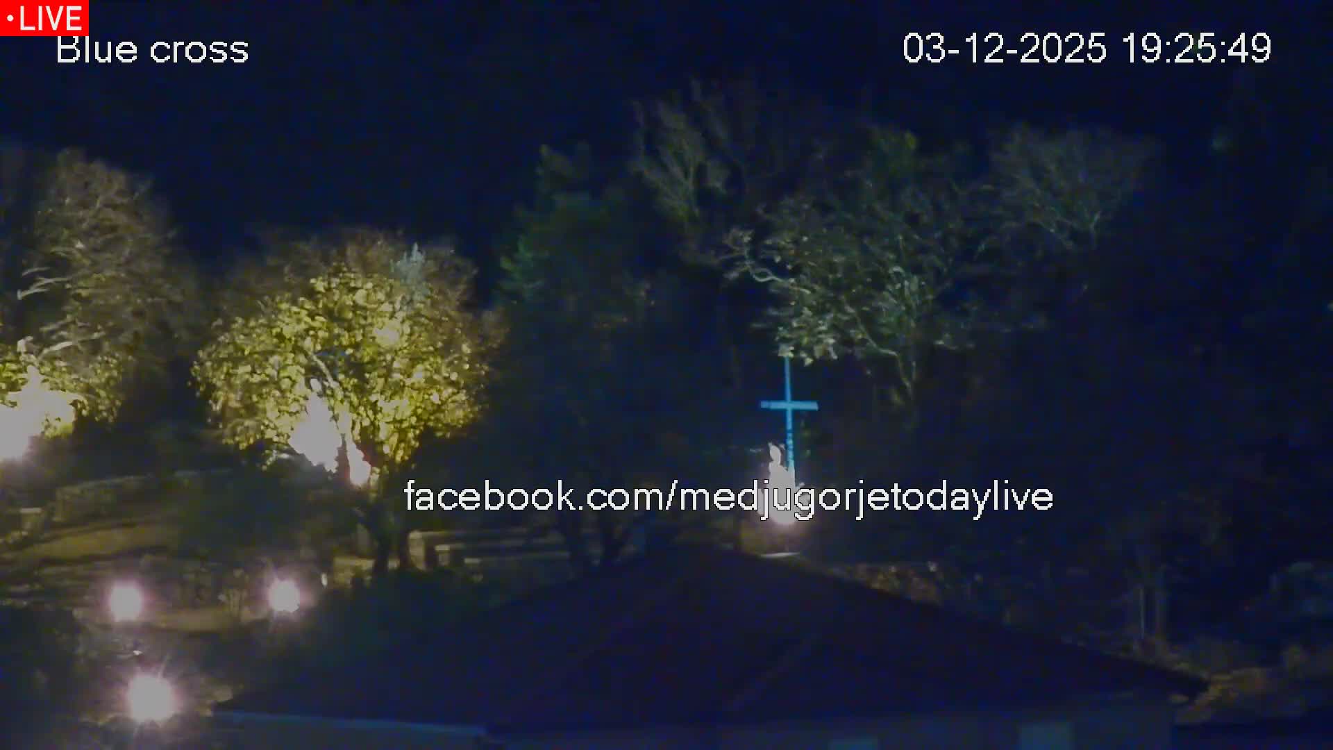 Medugorje, The Blue Cross Live Cam - Bijakovici, Citluk, Herzegovina-Neretva, Federation of Bosnia and Herzegovina, Bosnia and Herzegovina
