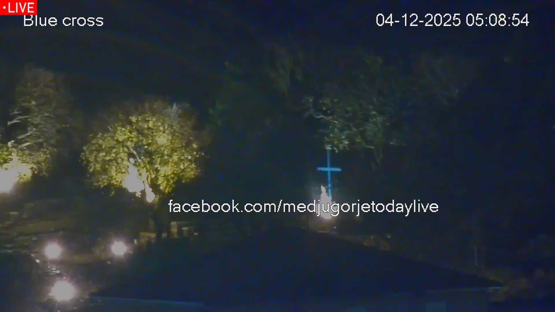 Medugorje, The Blue Cross Live Cam - Bijakovici, Citluk, Herzegovina-Neretva, Federation of Bosnia and Herzegovina, Bosnia and Herzegovina