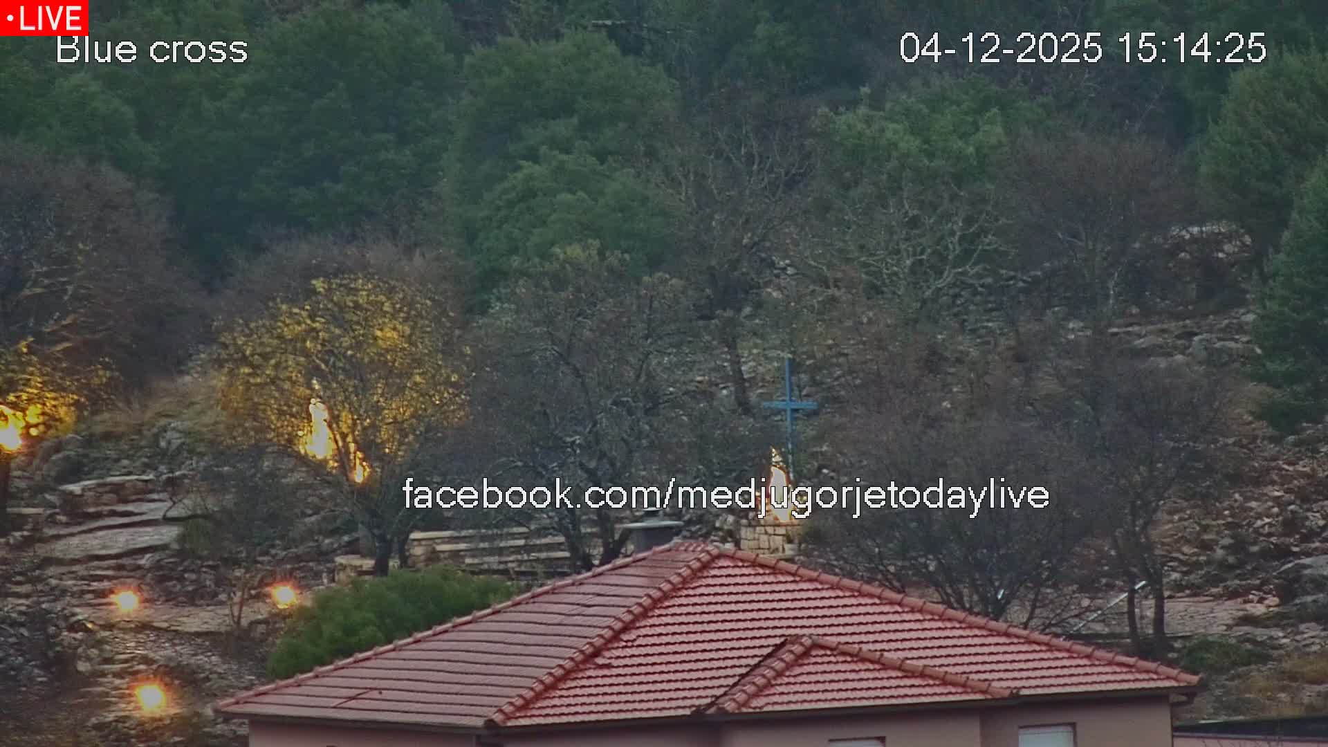 Medugorje, The Blue Cross Live Cam - Bijakovici, Citluk, Herzegovina-Neretva, Federation of Bosnia and Herzegovina, Bosnia and Herzegovina