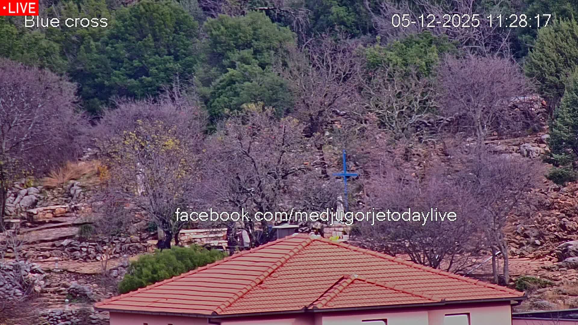 Medugorje, The Blue Cross Live Cam - Bijakovici, Citluk, Herzegovina-Neretva, Federation of Bosnia and Herzegovina, Bosnia and Herzegovina