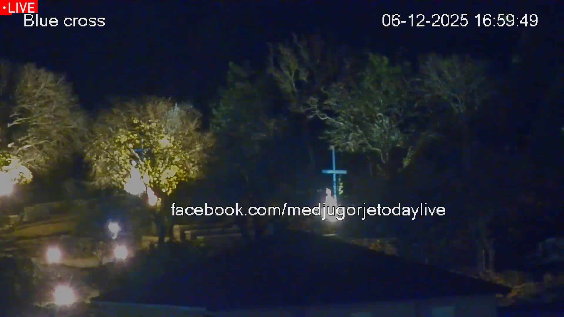 Medugorje, The Blue Cross Live Cam - Bijakovici, Citluk, Herzegovina-Neretva, Federation of Bosnia and Herzegovina, Bosnia and Herzegovina