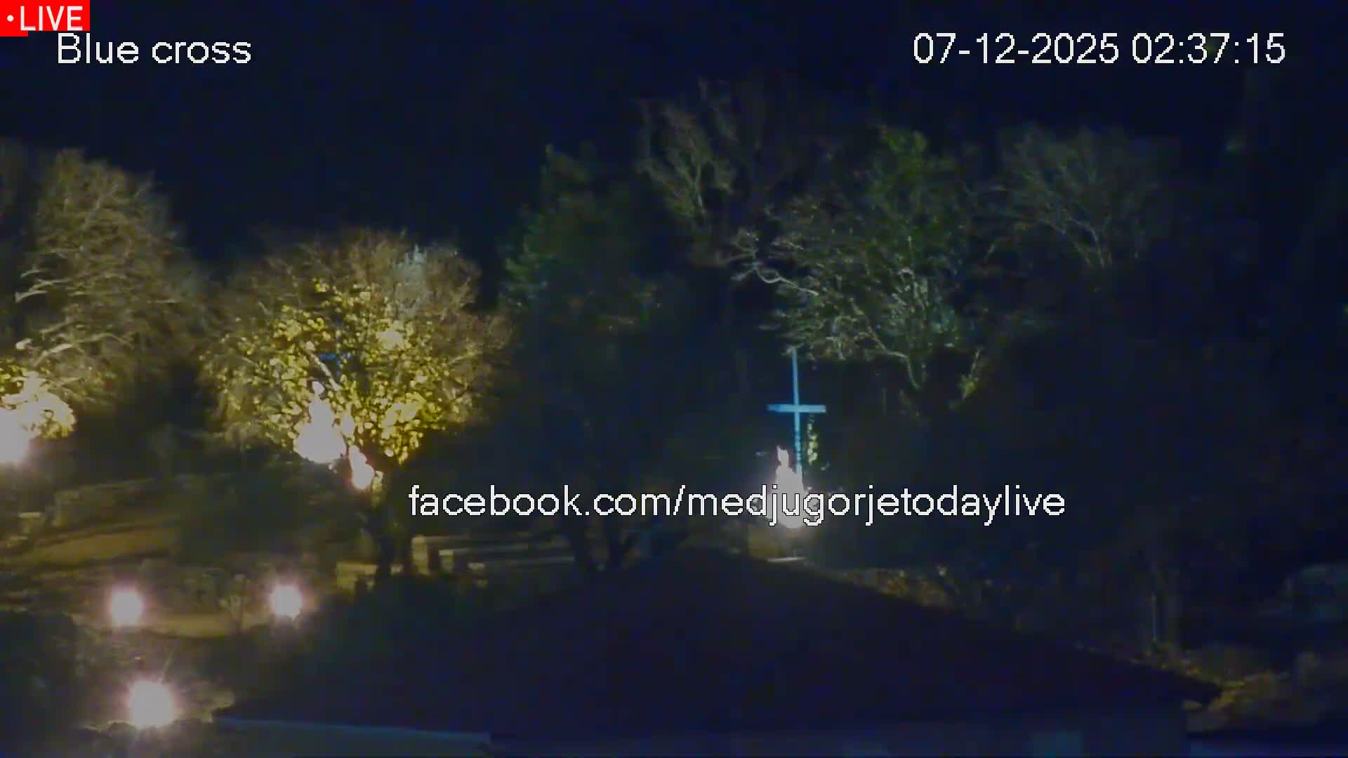 Medugorje, The Blue Cross Live Cam - Bijakovici, Citluk, Herzegovina-Neretva, Federation of Bosnia and Herzegovina, Bosnia and Herzegovina