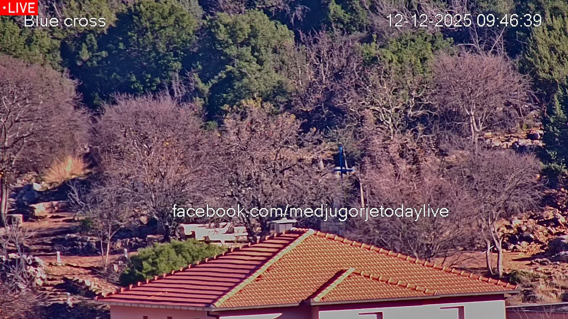 Medugorje, The Blue Cross Live Cam - Bijakovici, Citluk, Herzegovina-Neretva, Federation of Bosnia and Herzegovina, Bosnia and Herzegovina