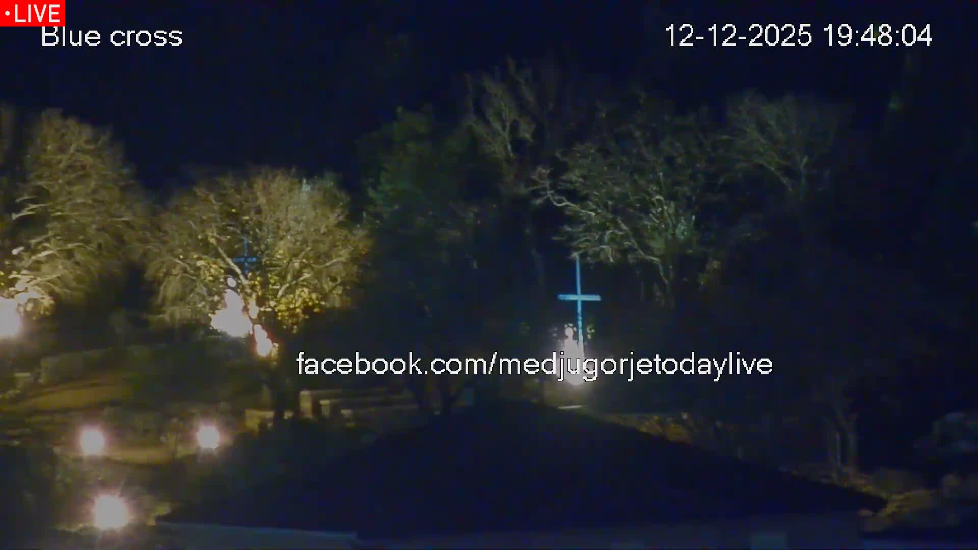Medugorje, The Blue Cross Live Cam - Bijakovici, Citluk, Herzegovina-Neretva, Federation of Bosnia and Herzegovina, Bosnia and Herzegovina
