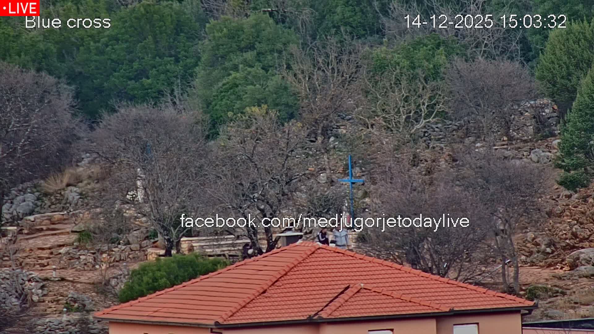 Medugorje, The Blue Cross Live Cam - Bijakovici, Citluk, Herzegovina-Neretva, Federation of Bosnia and Herzegovina, Bosnia and Herzegovina