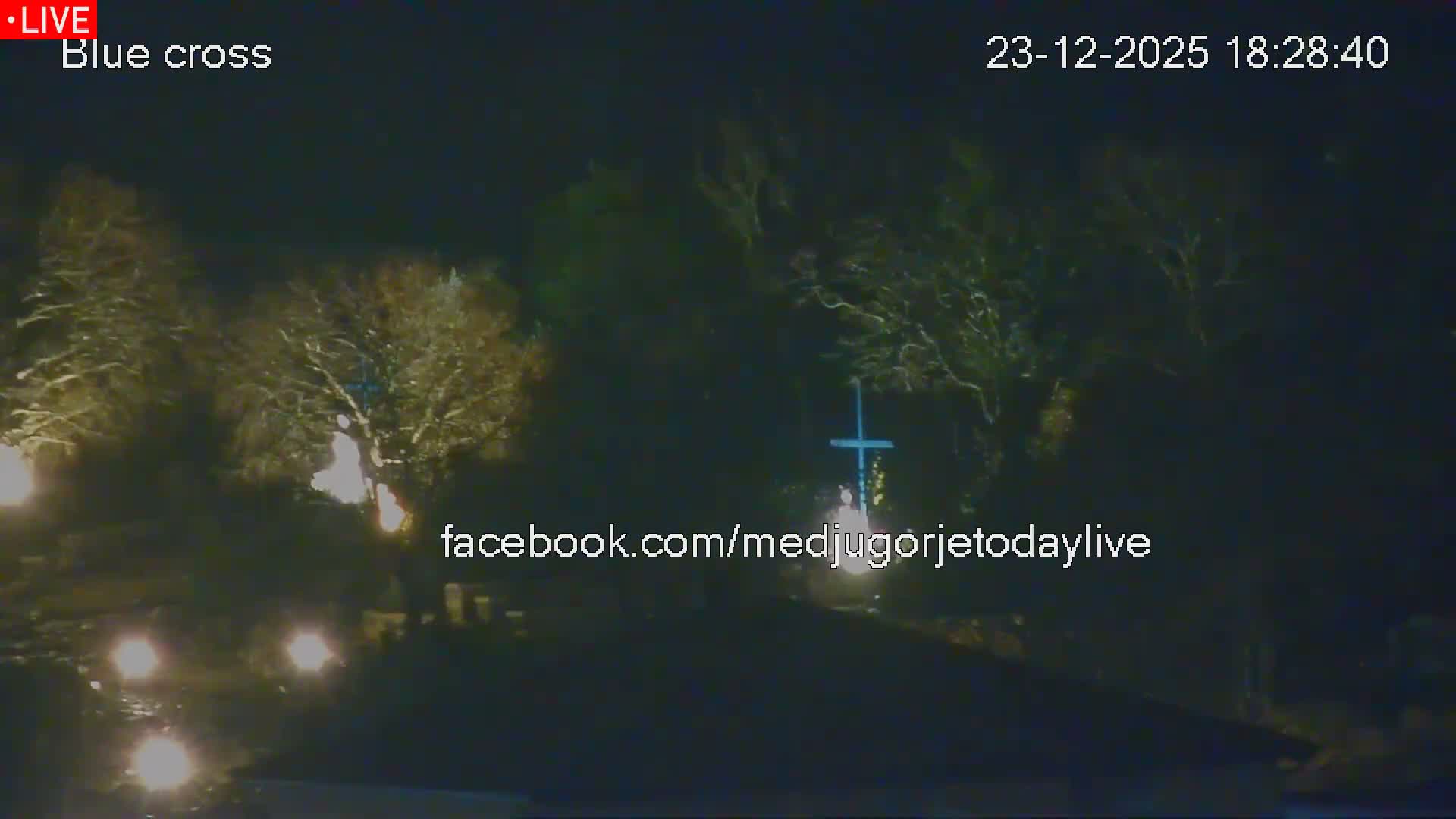 Medugorje, The Blue Cross Live Cam - Bijakovici, Citluk, Herzegovina-Neretva, Federation of Bosnia and Herzegovina, Bosnia and Herzegovina