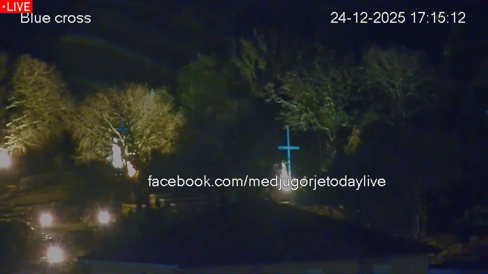 Medugorje, The Blue Cross Live Cam - Bijakovici, Citluk, Herzegovina-Neretva, Federation of Bosnia and Herzegovina, Bosnia and Herzegovina