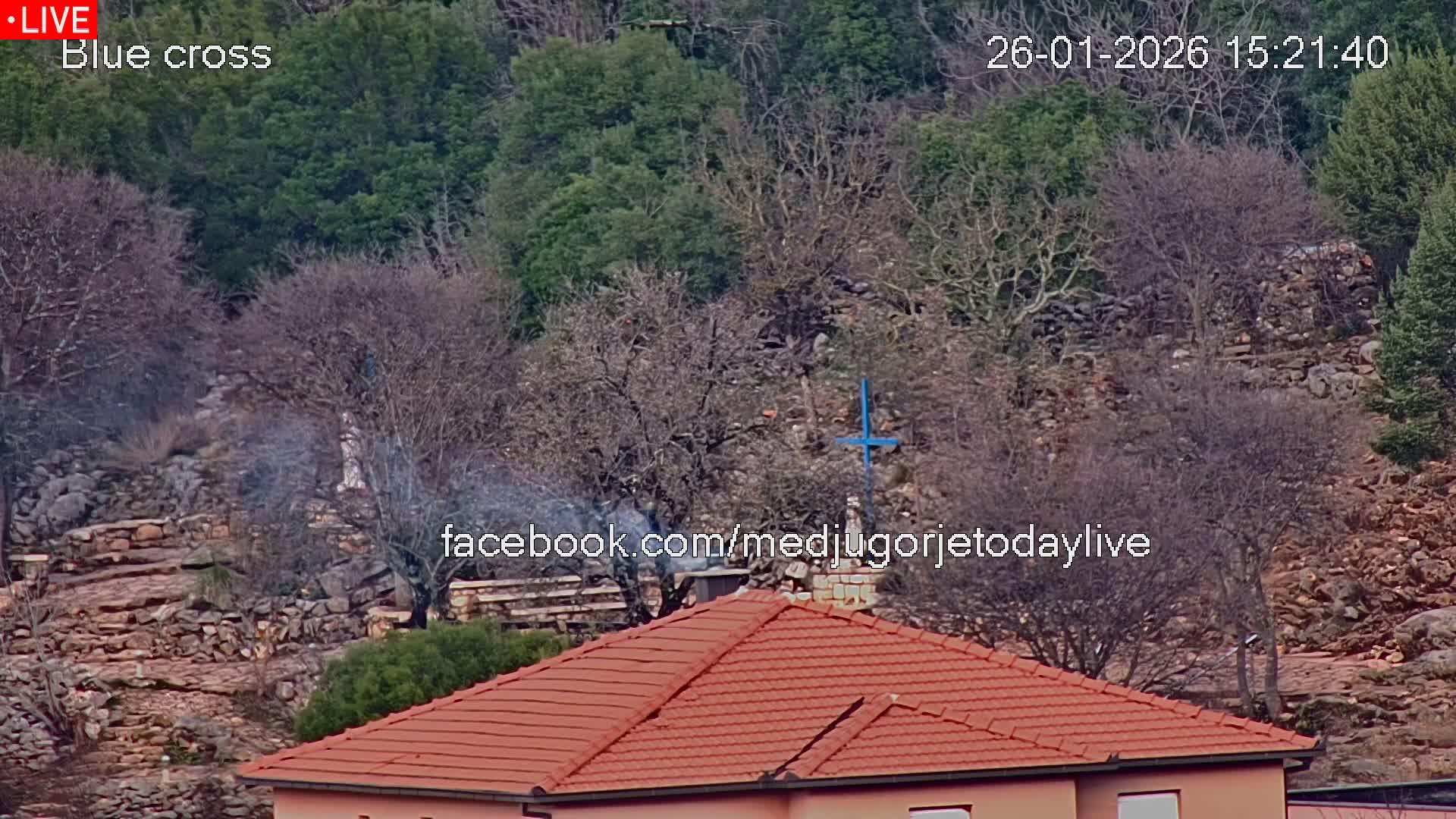 Medugorje, The Blue Cross Live Cam - Bijakovici, Citluk, Herzegovina-Neretva, Federation of Bosnia and Herzegovina, Bosnia and Herzegovina
