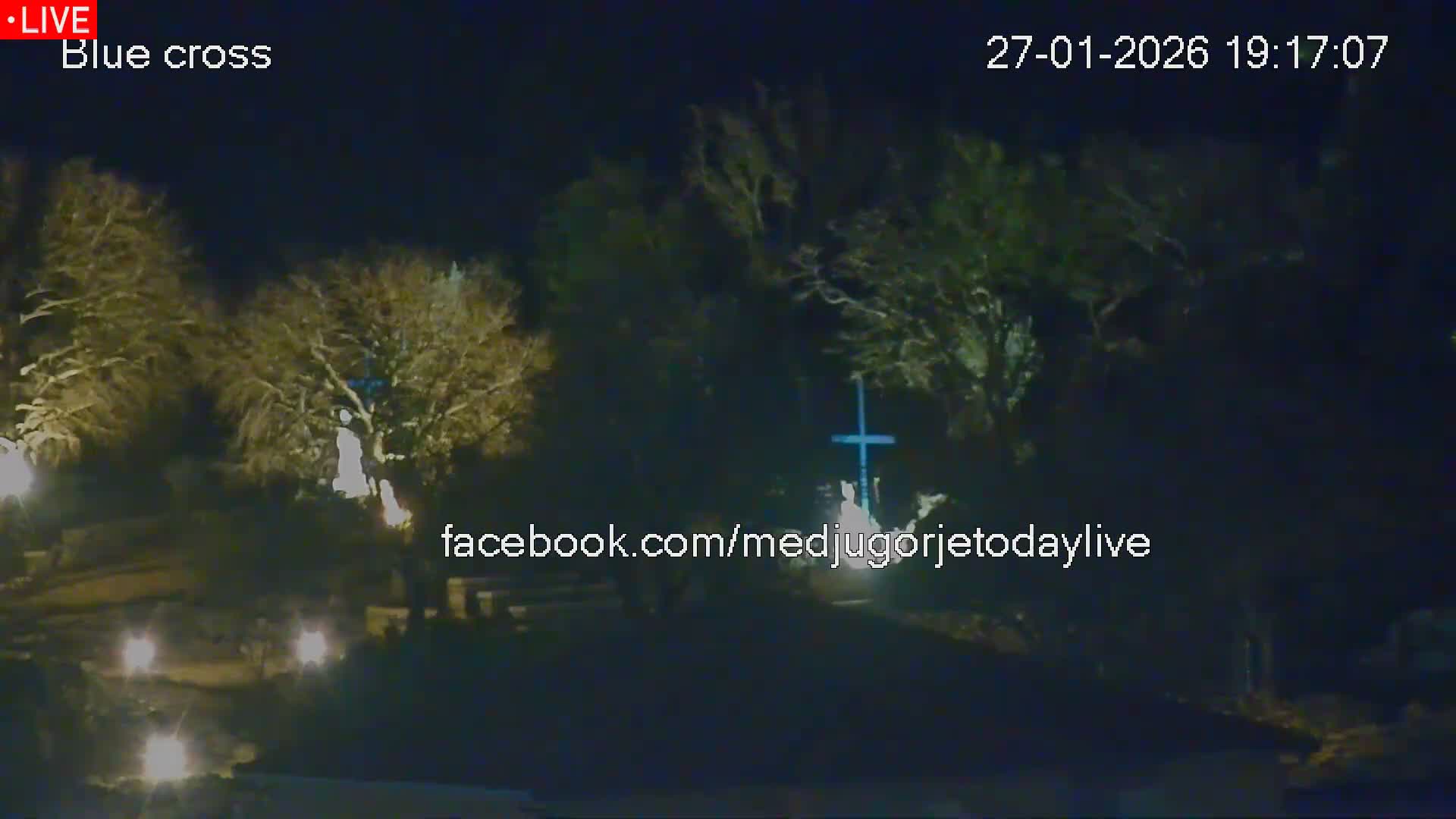 Medugorje, The Blue Cross Live Cam - Bijakovici, Citluk, Herzegovina-Neretva, Federation of Bosnia and Herzegovina, Bosnia and Herzegovina
