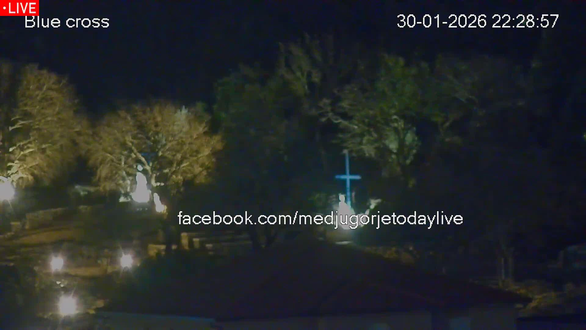 Medugorje, The Blue Cross Live Cam - Bijakovici, Citluk, Herzegovina-Neretva, Federation of Bosnia and Herzegovina, Bosnia and Herzegovina