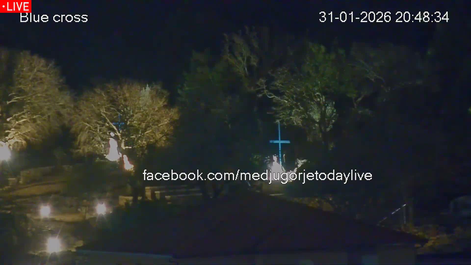 Medugorje, The Blue Cross Live Cam - Bijakovici, Citluk, Herzegovina-Neretva, Federation of Bosnia and Herzegovina, Bosnia and Herzegovina