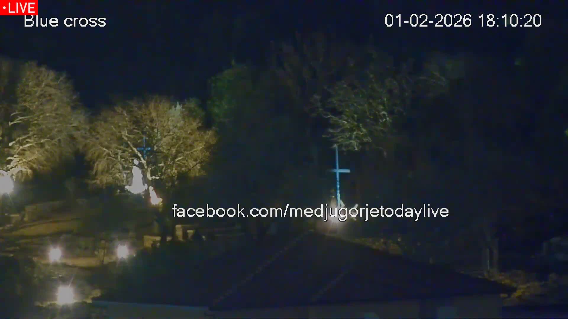 Medugorje, The Blue Cross Live Cam - Bijakovici, Citluk, Herzegovina-Neretva, Federation of Bosnia and Herzegovina, Bosnia and Herzegovina