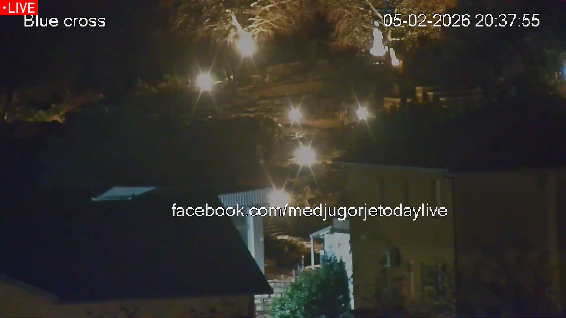 Medugorje, The Blue Cross Live Cam - Bijakovici, Citluk, Herzegovina-Neretva, Federation of Bosnia and Herzegovina, Bosnia and Herzegovina