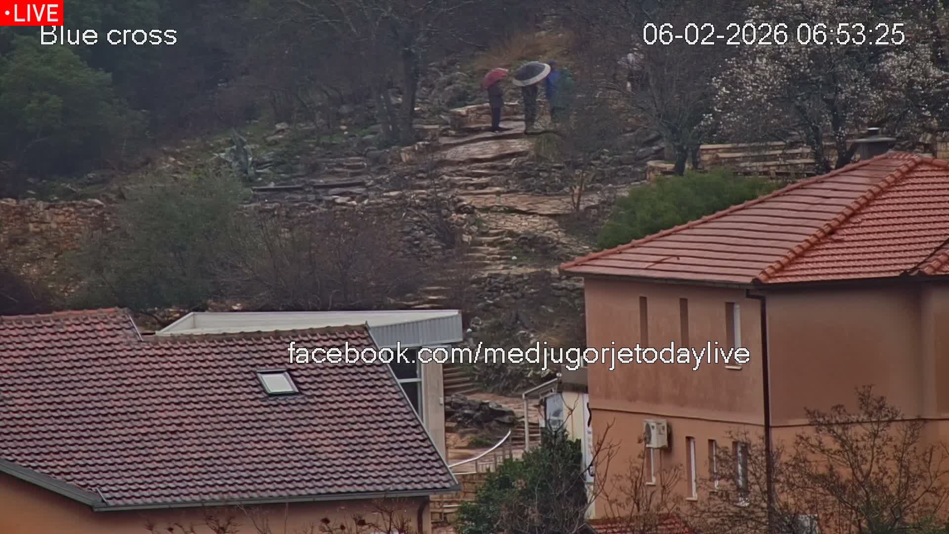 Medugorje, The Blue Cross Live Cam - Bijakovici, Citluk, Herzegovina-Neretva, Federation of Bosnia and Herzegovina, Bosnia and Herzegovina