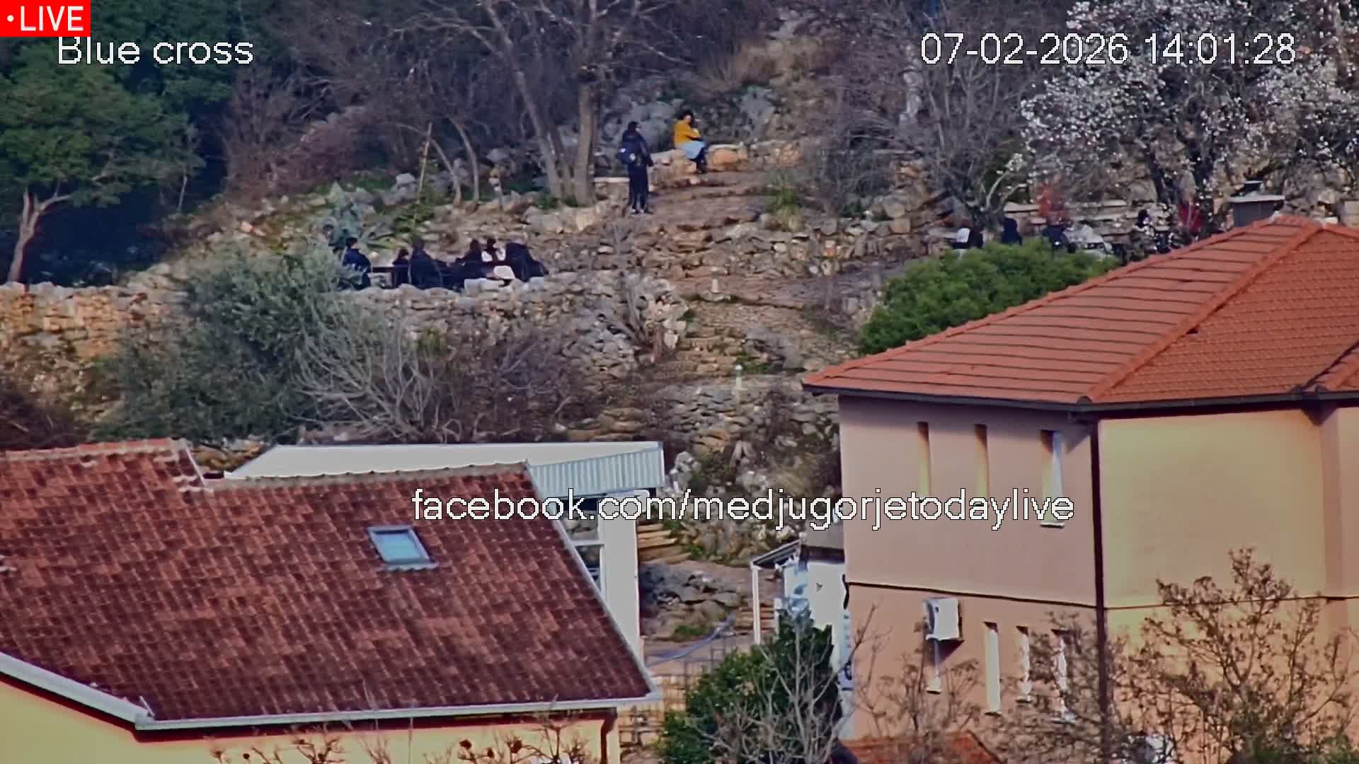 Medugorje, The Blue Cross Live Cam - Bijakovici, Citluk, Herzegovina-Neretva, Federation of Bosnia and Herzegovina, Bosnia and Herzegovina
