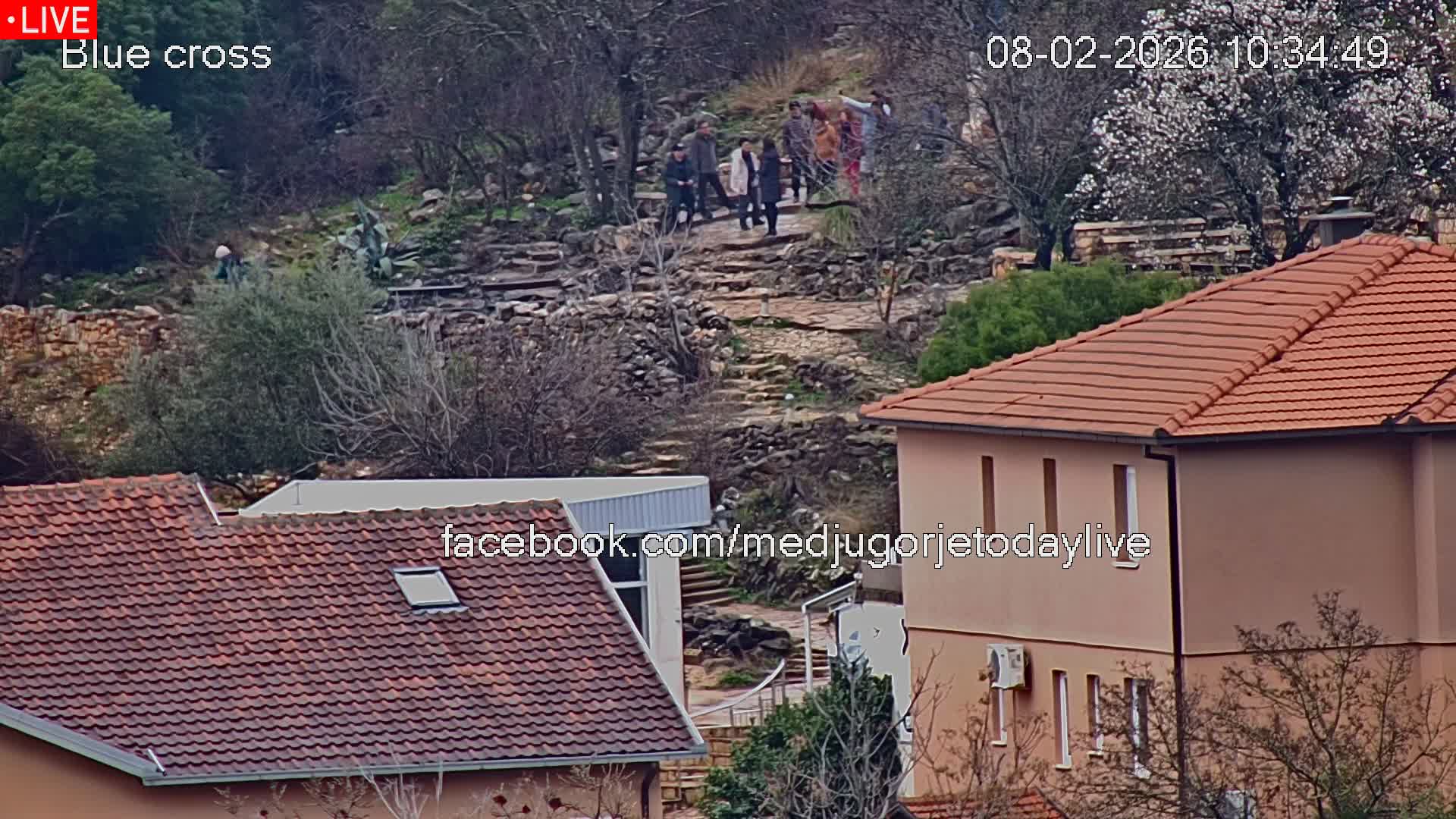 Medugorje, The Blue Cross Live Cam - Bijakovici, Citluk, Herzegovina-Neretva, Federation of Bosnia and Herzegovina, Bosnia and Herzegovina