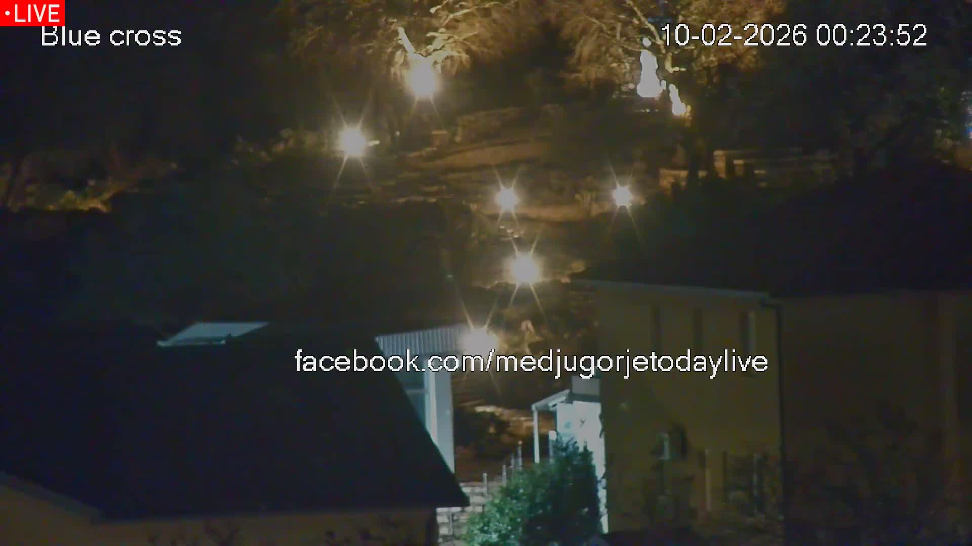 Medugorje, The Blue Cross Live Cam - Bijakovici, Citluk, Herzegovina-Neretva, Federation of Bosnia and Herzegovina, Bosnia and Herzegovina