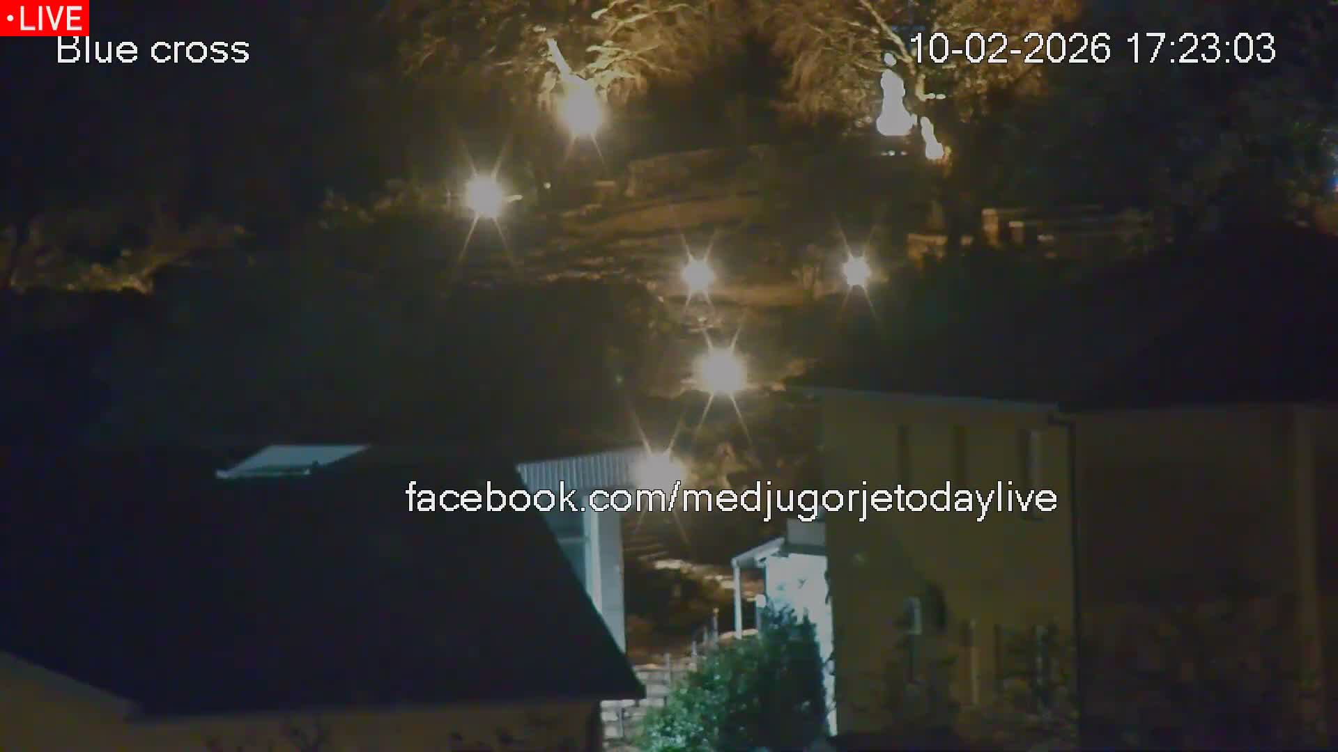 Medugorje, The Blue Cross Live Cam - Bijakovici, Citluk, Herzegovina-Neretva, Federation of Bosnia and Herzegovina, Bosnia and Herzegovina