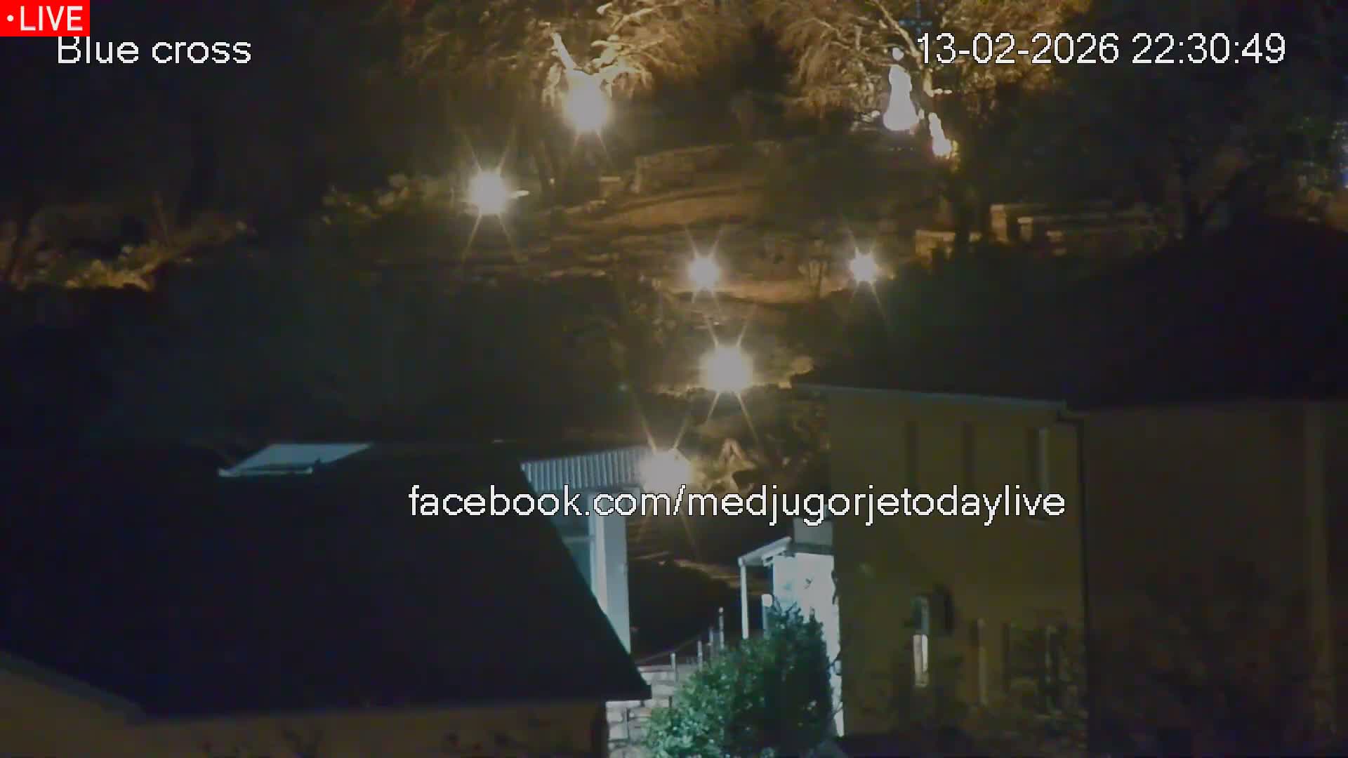 Medugorje, The Blue Cross Live Cam - Bijakovici, Citluk, Herzegovina-Neretva, Federation of Bosnia and Herzegovina, Bosnia and Herzegovina