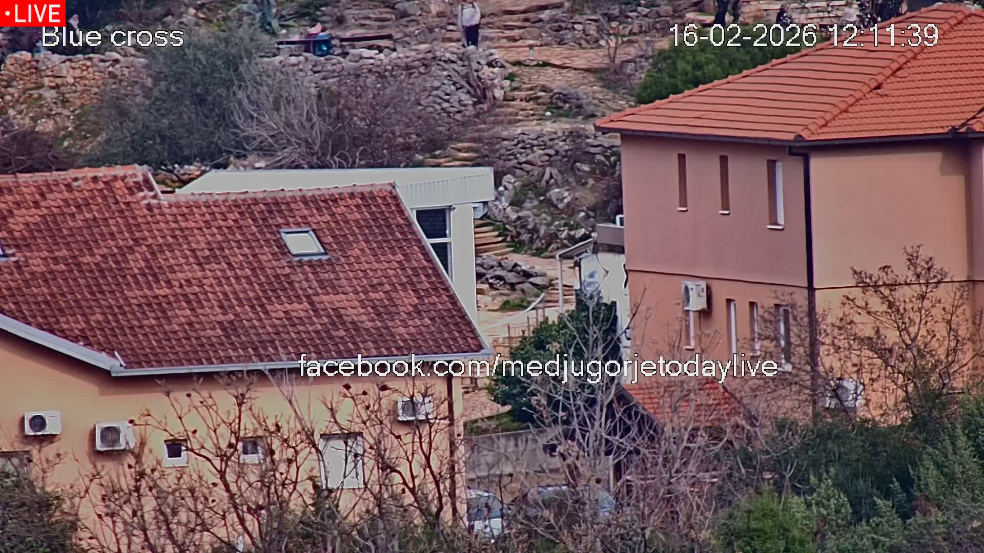 Medugorje, The Blue Cross Live Cam - Bijakovici, Citluk, Herzegovina-Neretva, Federation of Bosnia and Herzegovina, Bosnia and Herzegovina