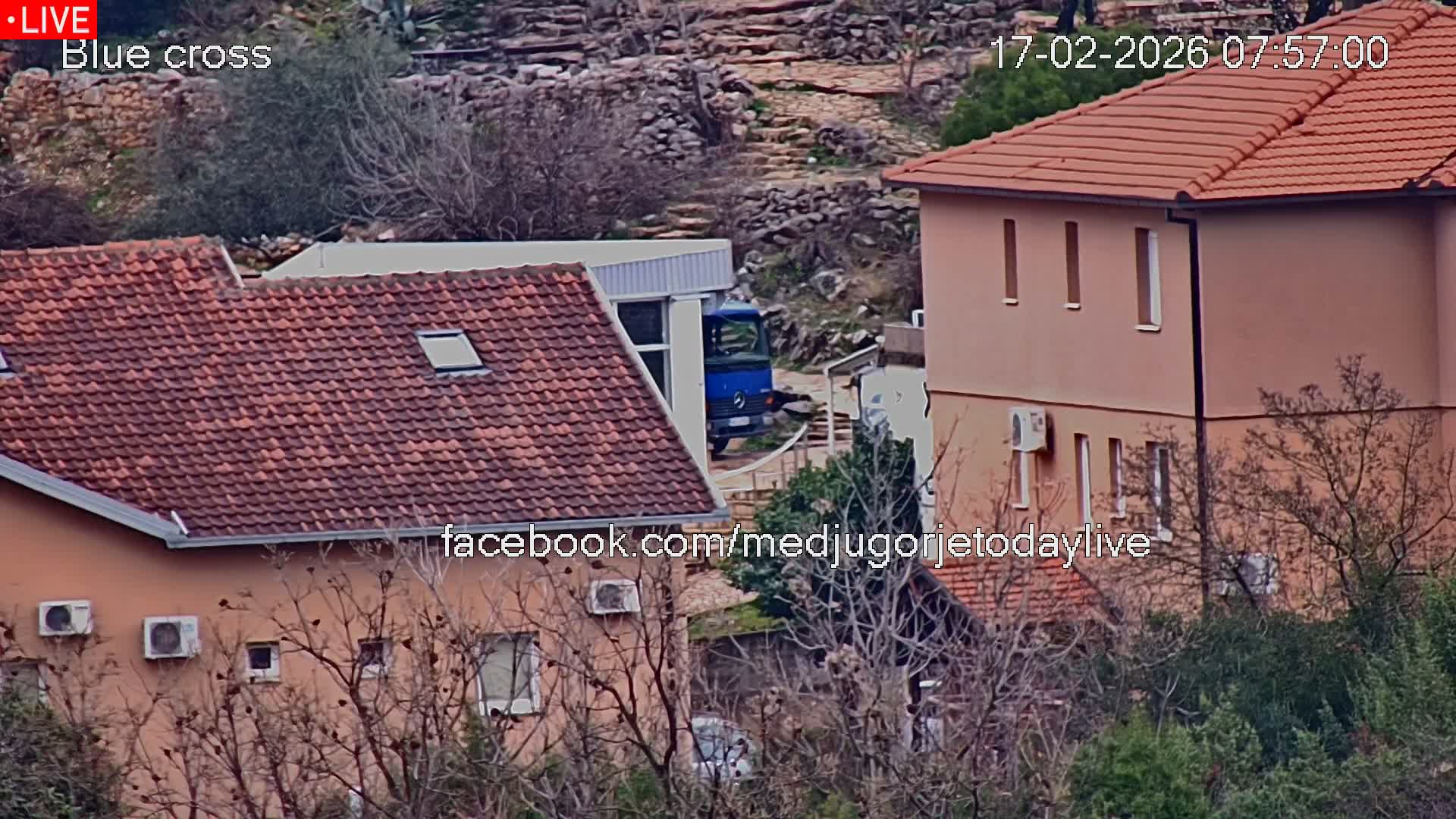 Medugorje, The Blue Cross Live Cam - Bijakovici, Citluk, Herzegovina-Neretva, Federation of Bosnia and Herzegovina, Bosnia and Herzegovina