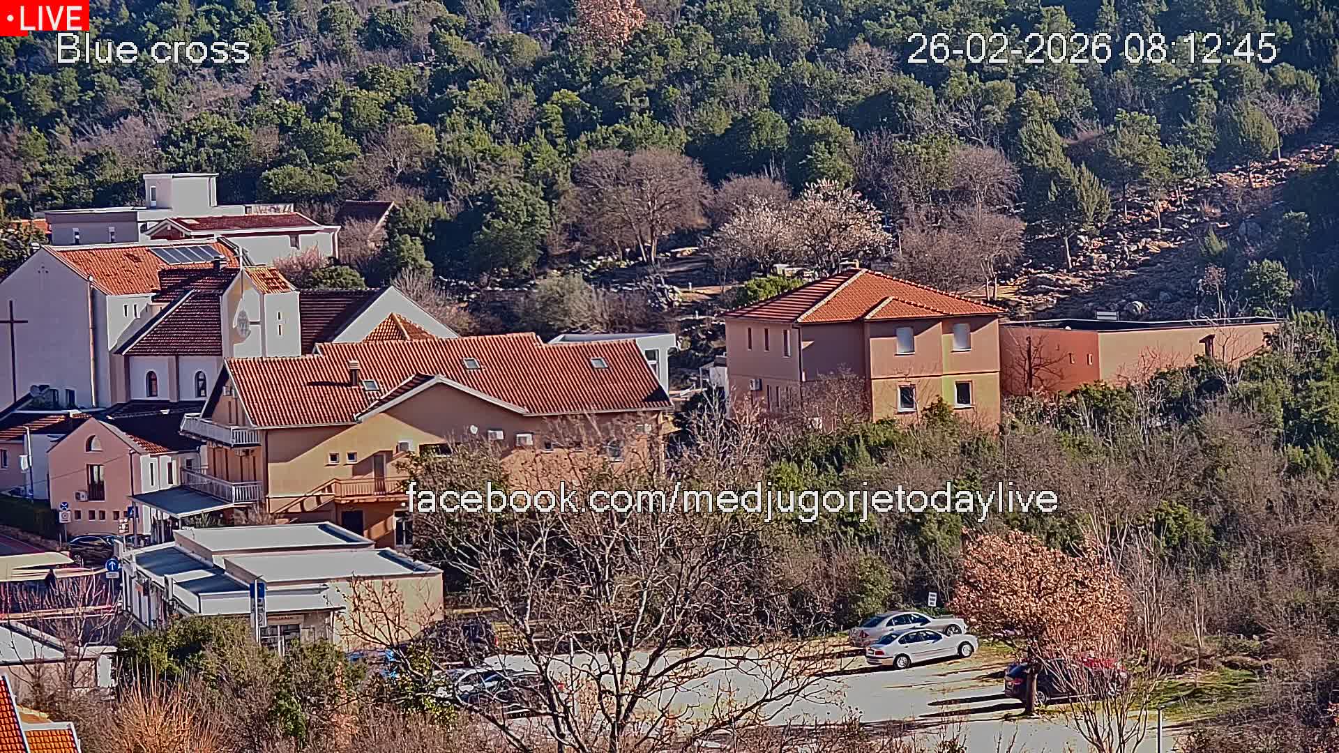 Medugorje, The Blue Cross Live Cam - Bijakovici, Citluk, Herzegovina-Neretva, Federation of Bosnia and Herzegovina, Bosnia and Herzegovina