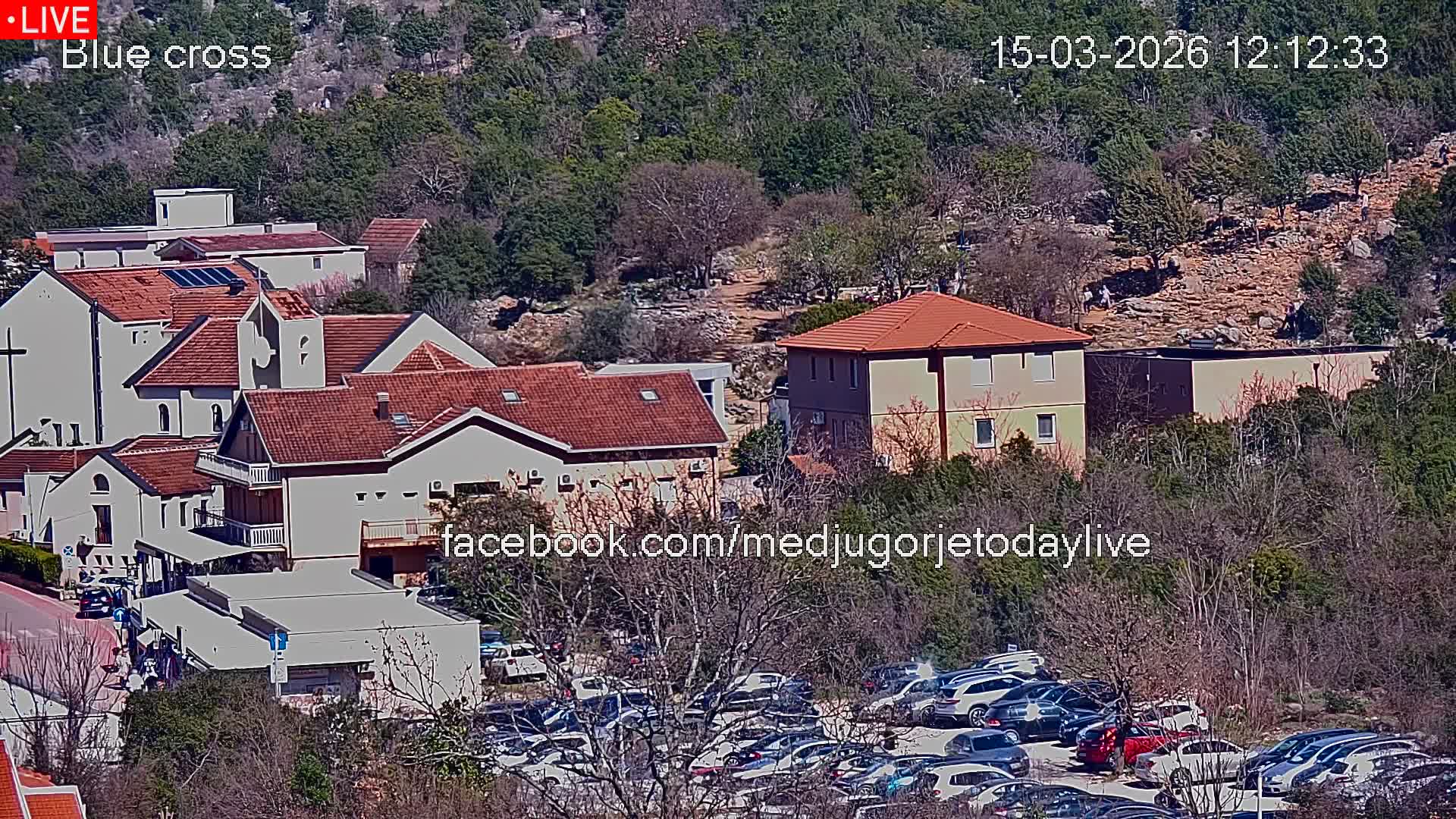 Medugorje, The Blue Cross Live Cam - Bijakovici, Citluk, Herzegovina-Neretva, Federation of Bosnia and Herzegovina, Bosnia and Herzegovina