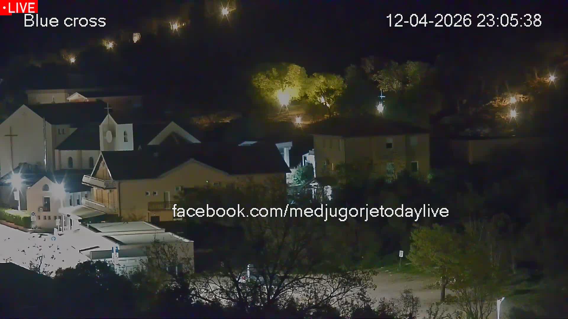 Medugorje, The Blue Cross Live Cam - Bijakovici, Citluk, Herzegovina-Neretva, Federation of Bosnia and Herzegovina, Bosnia and Herzegovina