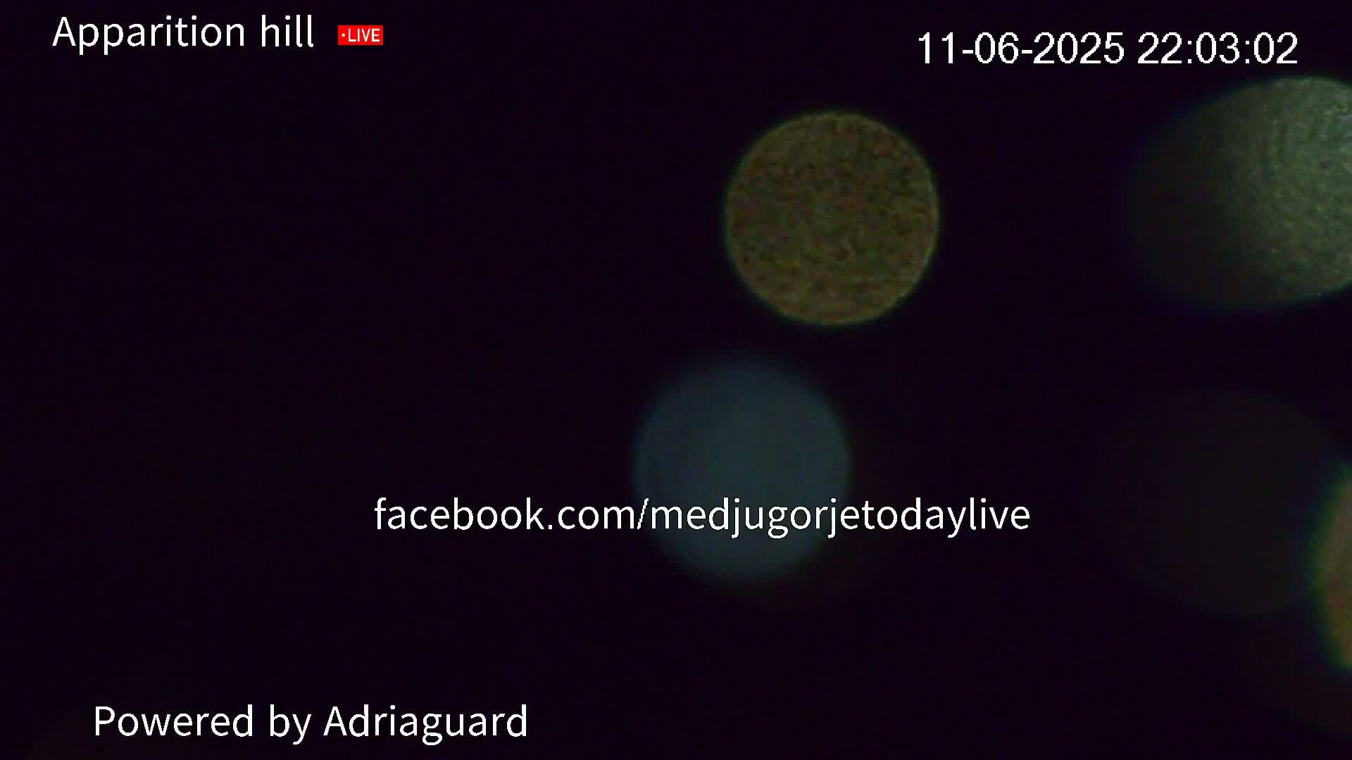 Medjugorje, Apparition Hill Prayer Area Live Cam - Bijakovici, Citluk, Herzegovina-Neretva, Federation of Bosnia and Herzegovina, Bosnia and Herzegovina