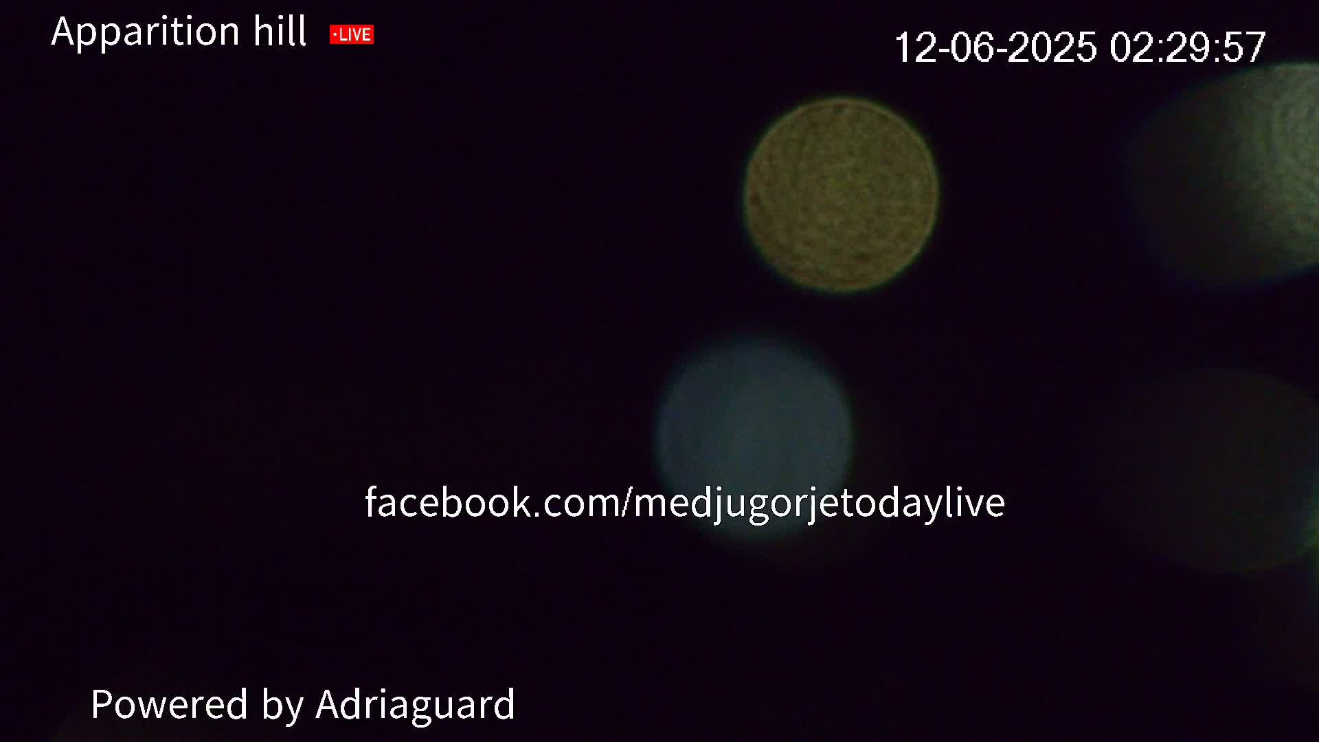 Medjugorje, Apparition Hill Prayer Area Live Cam - Bijakovici, Citluk, Herzegovina-Neretva, Federation of Bosnia and Herzegovina, Bosnia and Herzegovina