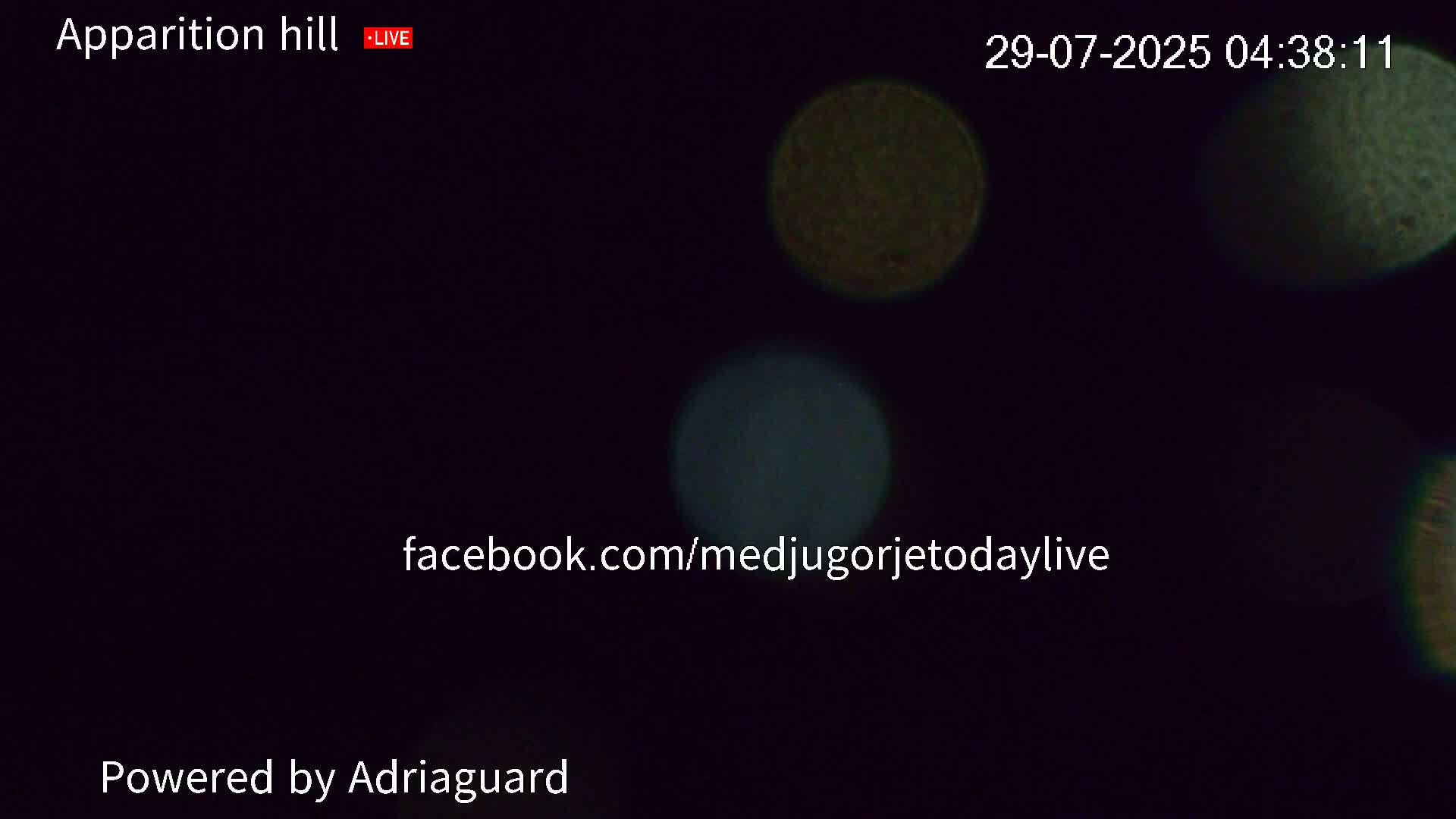 Medjugorje, Apparition Hill Prayer Area Live Cam - Bijakovici, Citluk, Herzegovina-Neretva, Federation of Bosnia and Herzegovina, Bosnia and Herzegovina