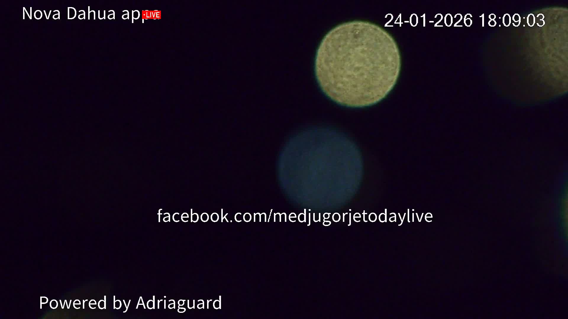 Medjugorje, Apparition Hill Prayer Area Live Cam - Bijakovici, Citluk, Herzegovina-Neretva, Federation of Bosnia and Herzegovina, Bosnia and Herzegovina