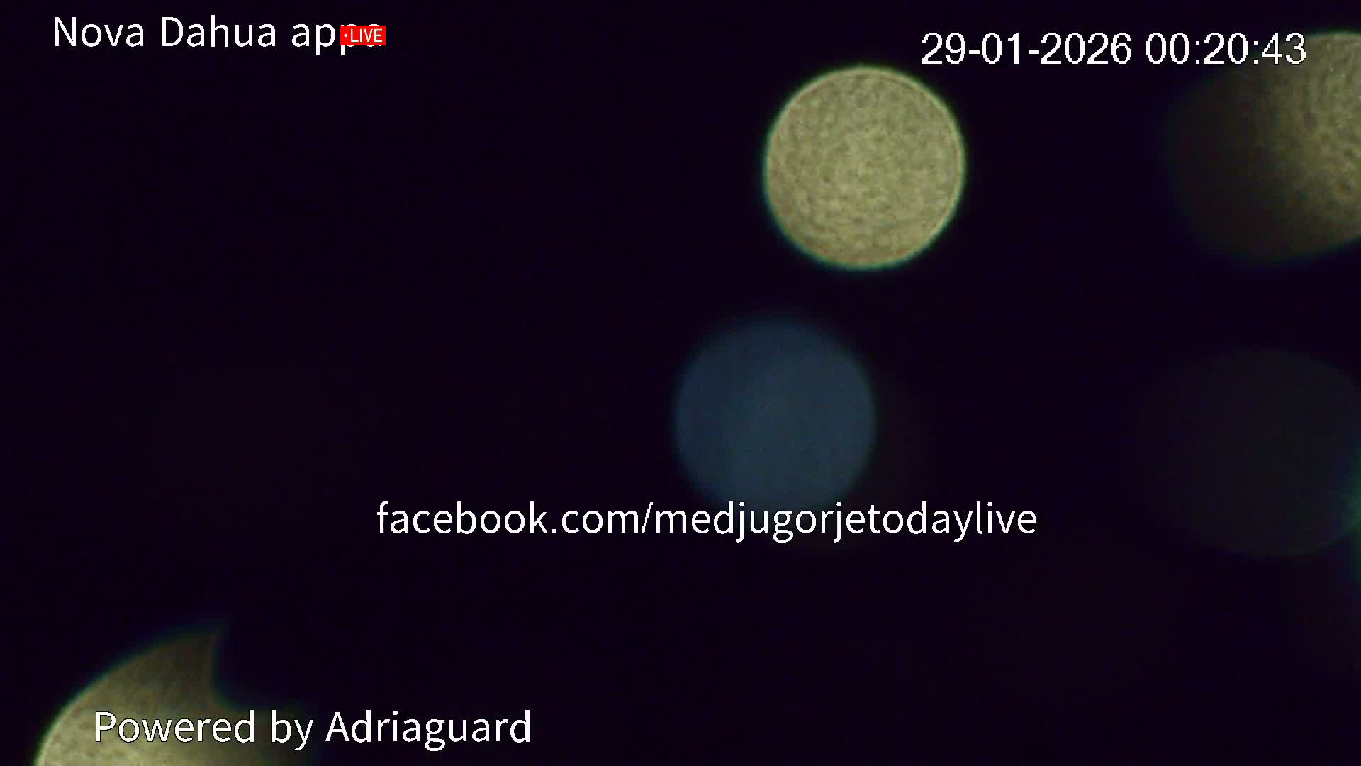 Medjugorje, Apparition Hill Prayer Area Live Cam - Bijakovici, Citluk, Herzegovina-Neretva, Federation of Bosnia and Herzegovina, Bosnia and Herzegovina