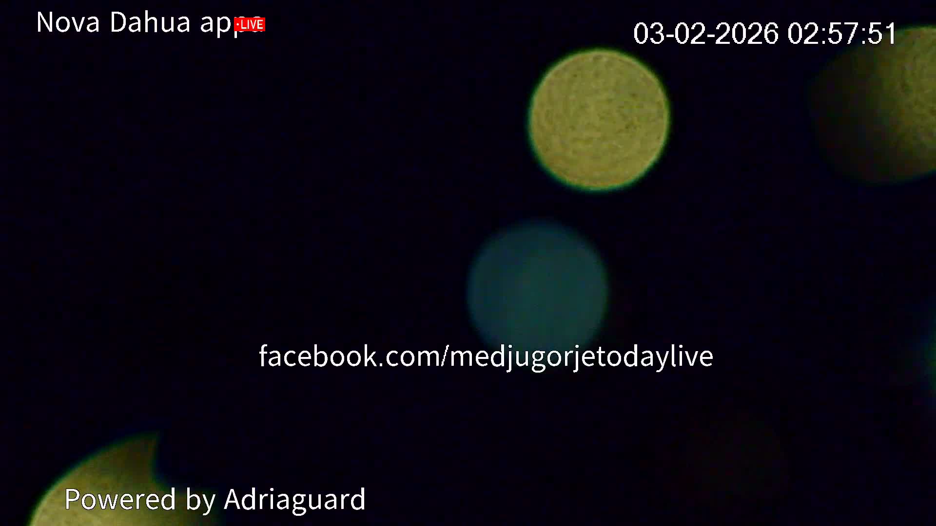 Medjugorje, Apparition Hill Prayer Area Live Cam - Bijakovici, Citluk, Herzegovina-Neretva, Federation of Bosnia and Herzegovina, Bosnia and Herzegovina