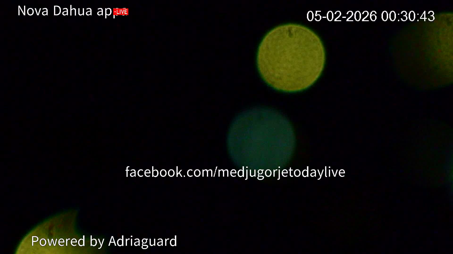 Medjugorje, Apparition Hill Prayer Area Live Cam - Bijakovici, Citluk, Herzegovina-Neretva, Federation of Bosnia and Herzegovina, Bosnia and Herzegovina