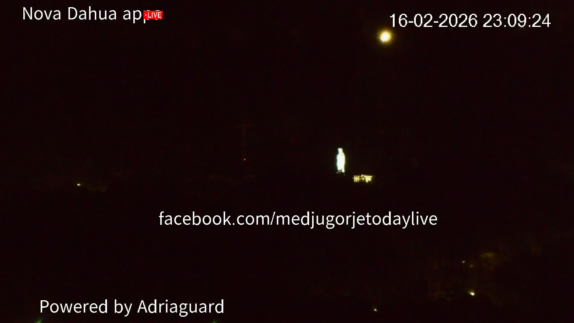 Medjugorje, Apparition Hill Prayer Area Live Cam - Bijakovici, Citluk, Herzegovina-Neretva, Federation of Bosnia and Herzegovina, Bosnia and Herzegovina