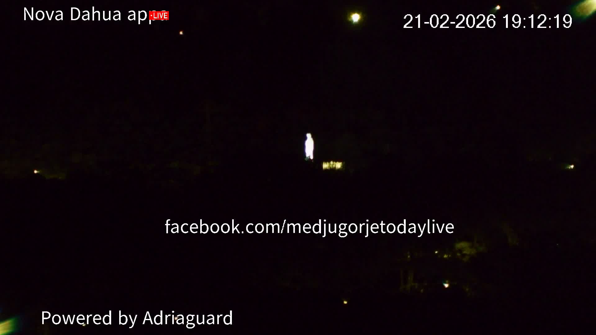 Medjugorje, Apparition Hill Prayer Area Live Cam - Bijakovici, Citluk, Herzegovina-Neretva, Federation of Bosnia and Herzegovina, Bosnia and Herzegovina