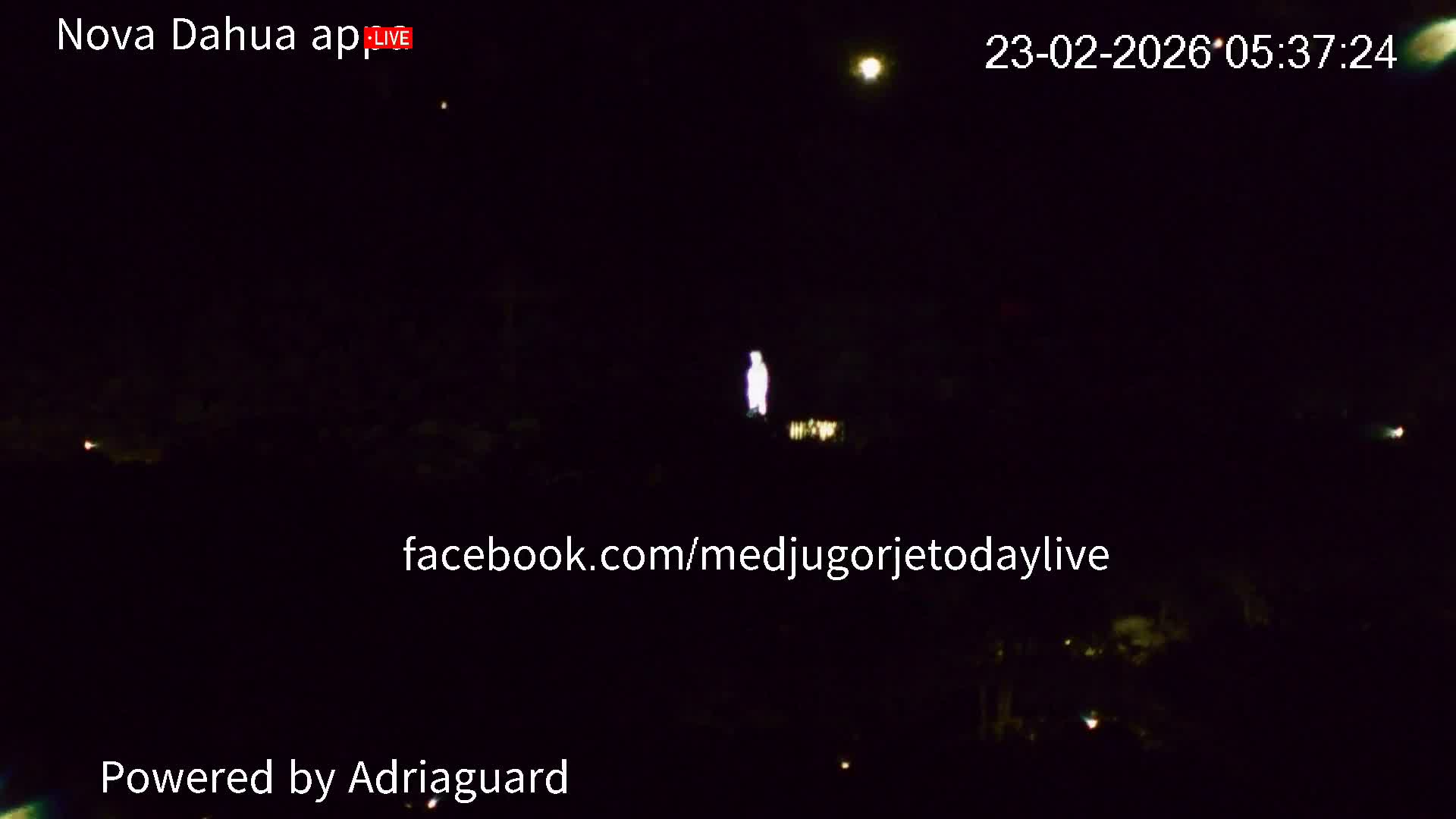 Medjugorje, Apparition Hill Prayer Area Live Cam - Bijakovici, Citluk, Herzegovina-Neretva, Federation of Bosnia and Herzegovina, Bosnia and Herzegovina