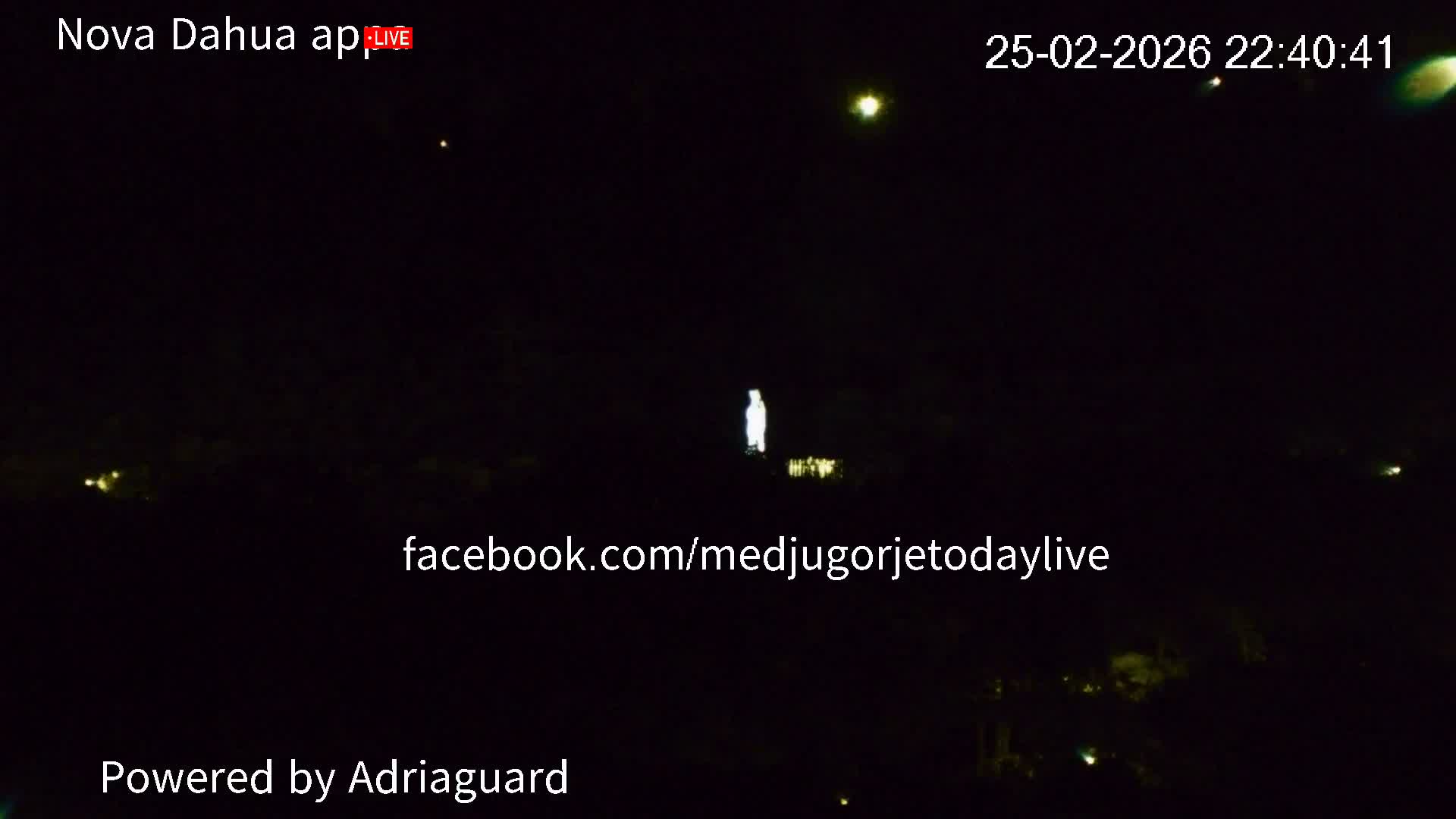 Medjugorje, Apparition Hill Prayer Area Live Cam - Bijakovici, Citluk, Herzegovina-Neretva, Federation of Bosnia and Herzegovina, Bosnia and Herzegovina