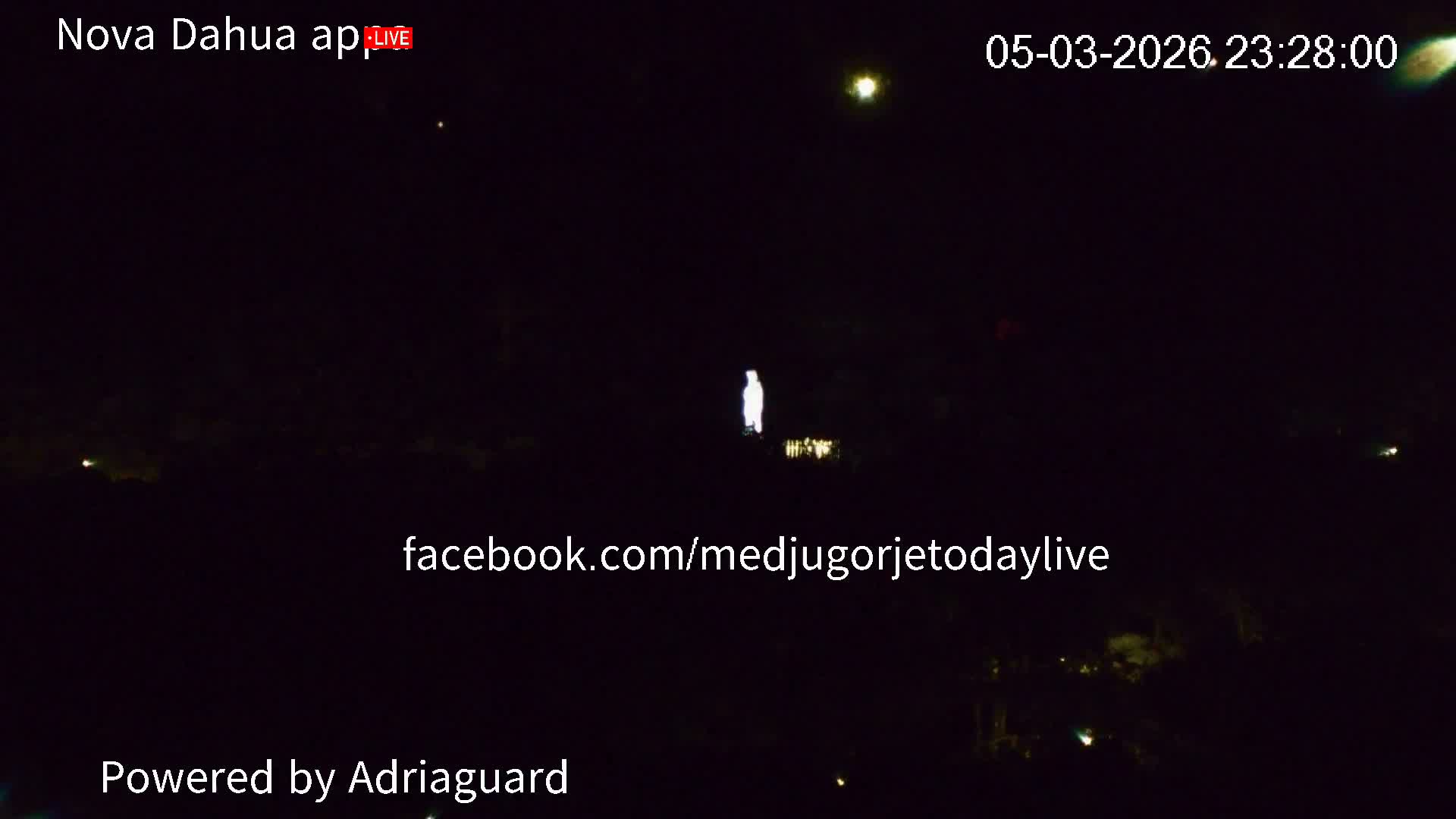Medjugorje, Apparition Hill Prayer Area Live Cam - Bijakovici, Citluk, Herzegovina-Neretva, Federation of Bosnia and Herzegovina, Bosnia and Herzegovina
