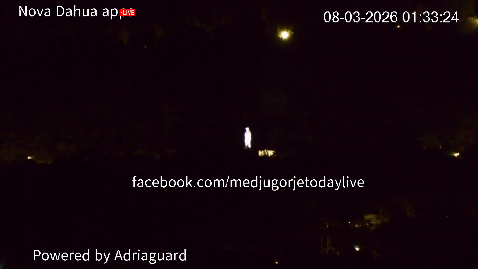 Medjugorje, Apparition Hill Prayer Area Live Cam - Bijakovici, Citluk, Herzegovina-Neretva, Federation of Bosnia and Herzegovina, Bosnia and Herzegovina