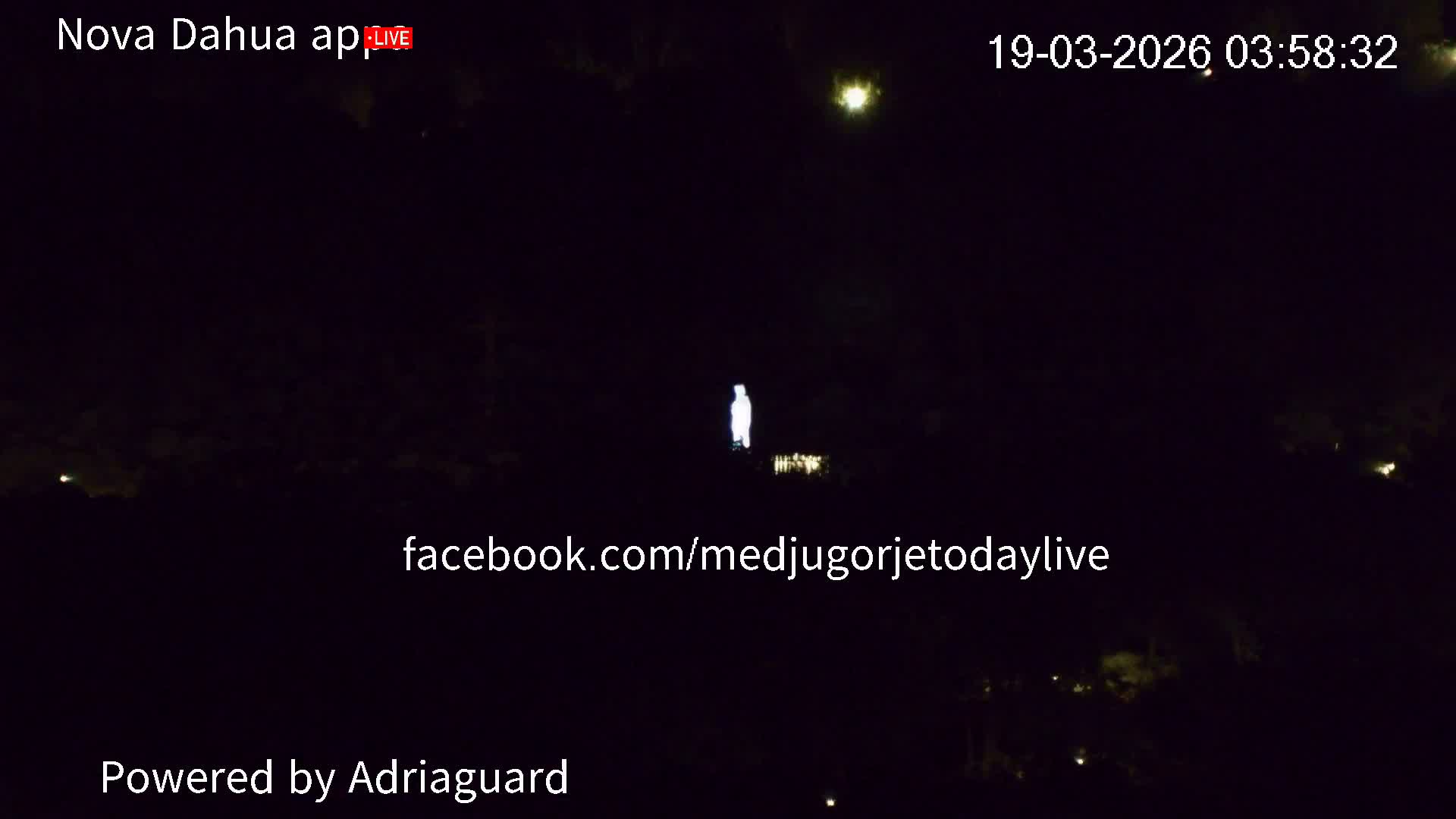 Medjugorje, Apparition Hill Prayer Area Live Cam - Bijakovici, Citluk, Herzegovina-Neretva, Federation of Bosnia and Herzegovina, Bosnia and Herzegovina