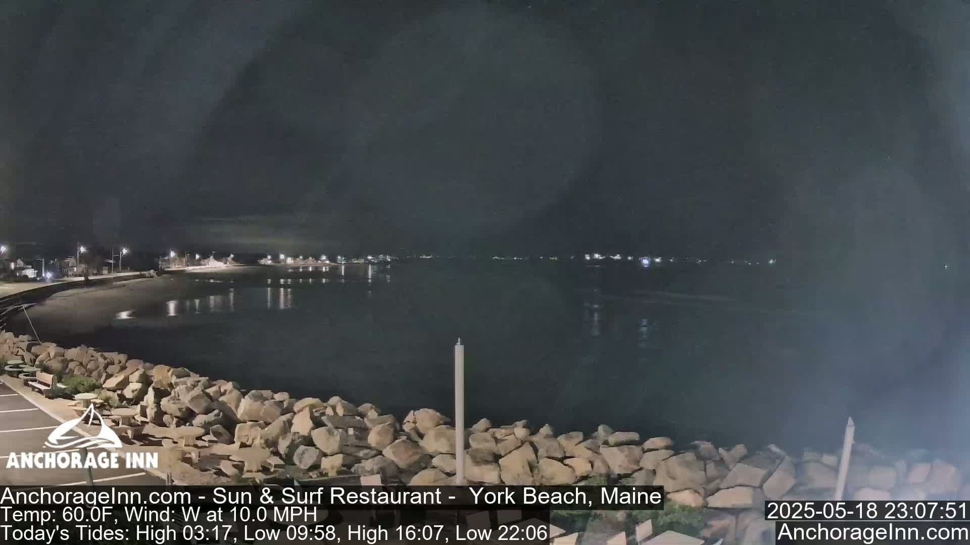 York Beach Ocean Surf Live Cam- Maine, USA